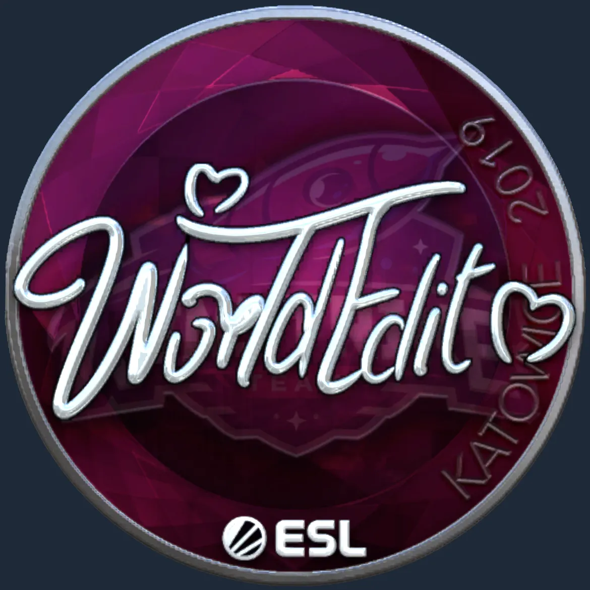 Sticker | WorldEdit (Foil) | Katowice 2019