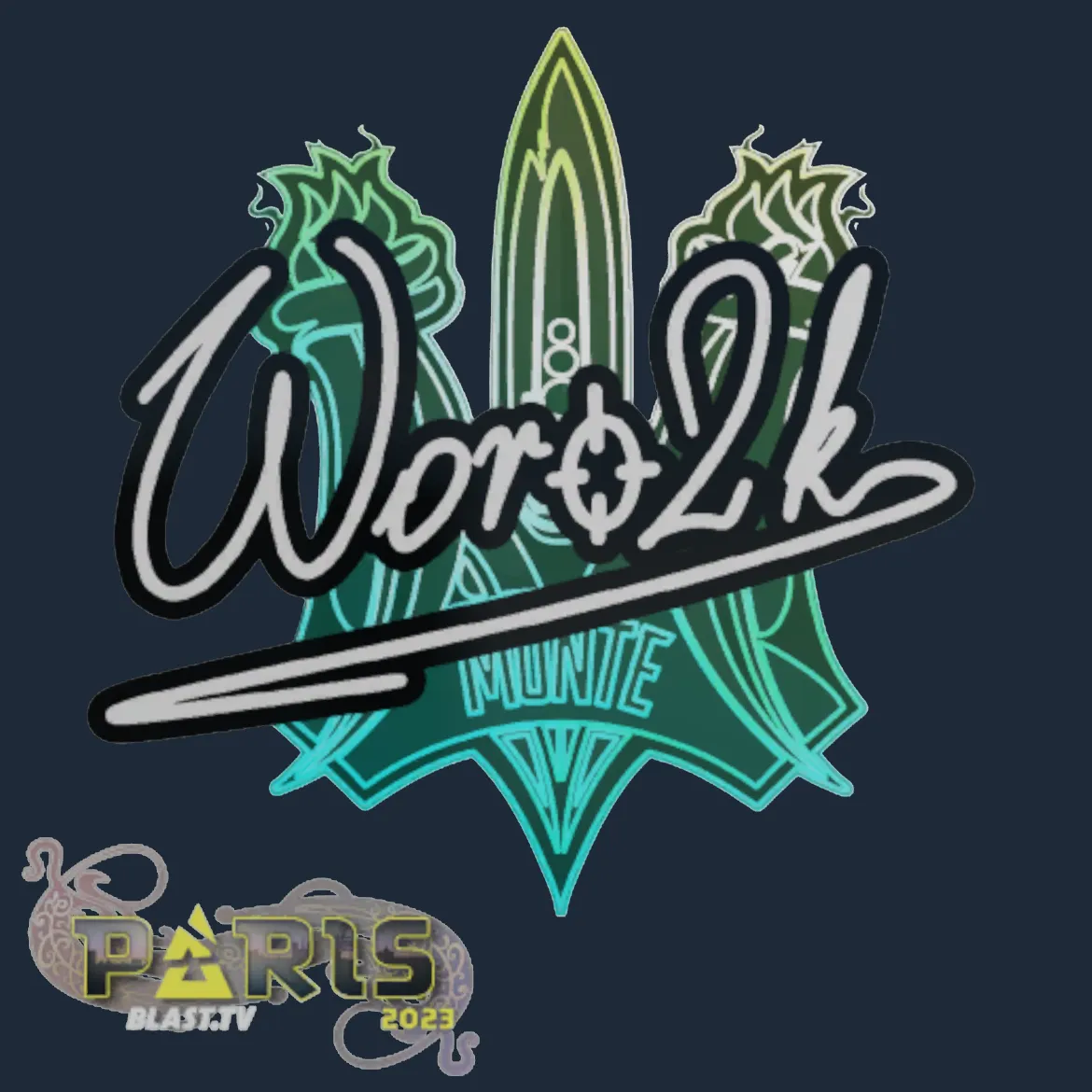 Sticker | Woro2k | Paris 2023