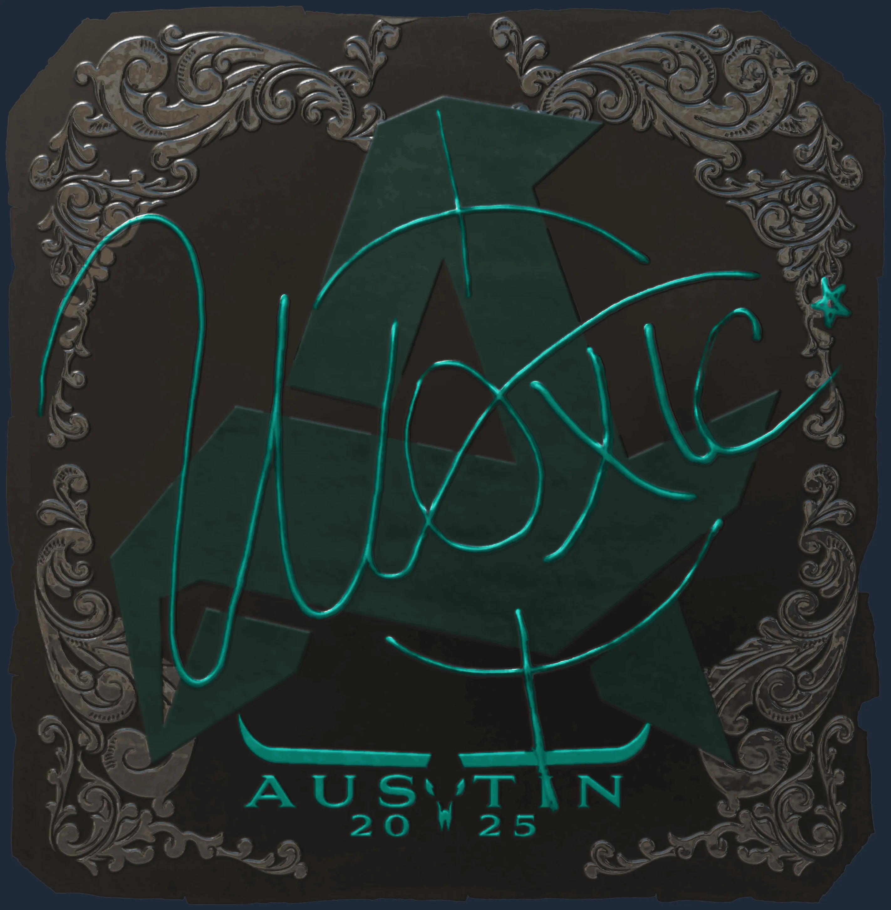 Sticker | woxic (Foil) | Austin 2025
