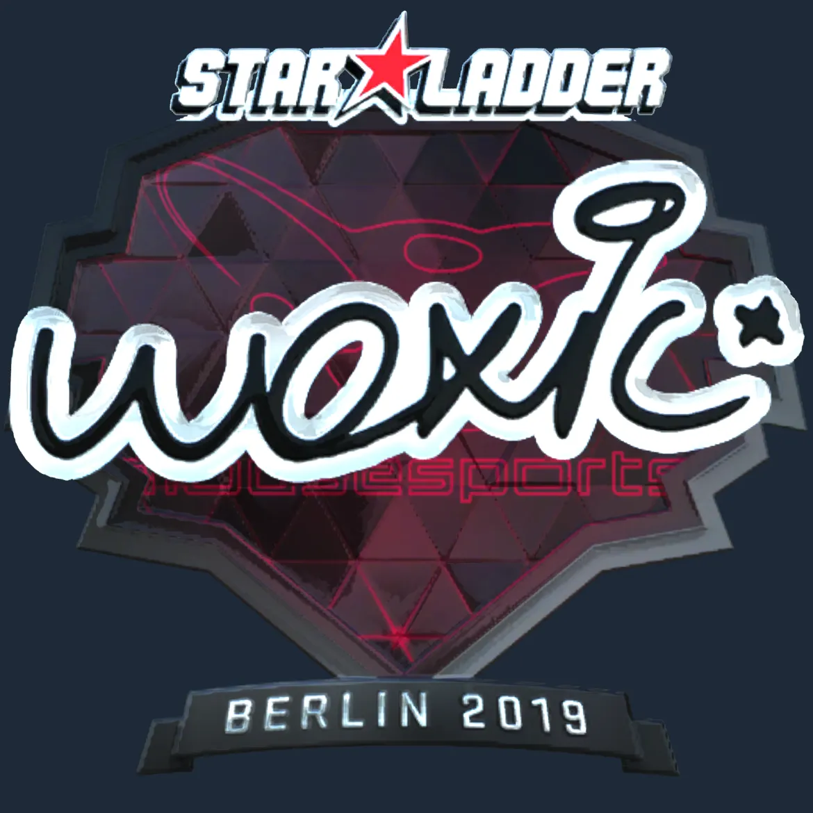 Sticker | woxic (Foil) | Berlin 2019