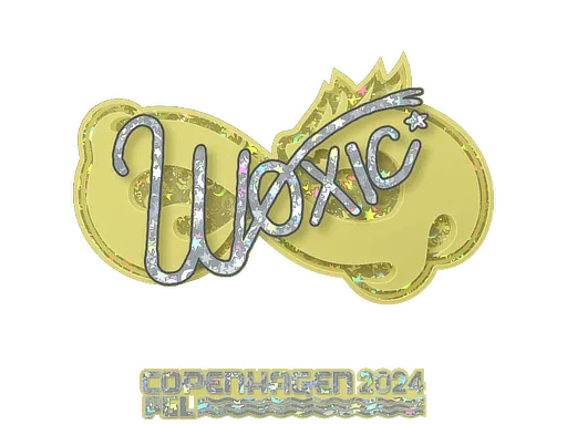Sticker | woxic (Glitter) | Copenhagen 2024