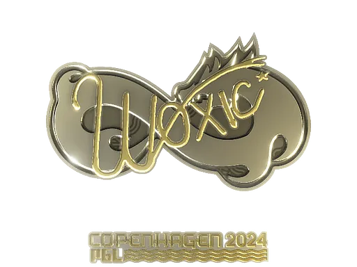 Sticker | woxic (Gold) | Copenhagen 2024