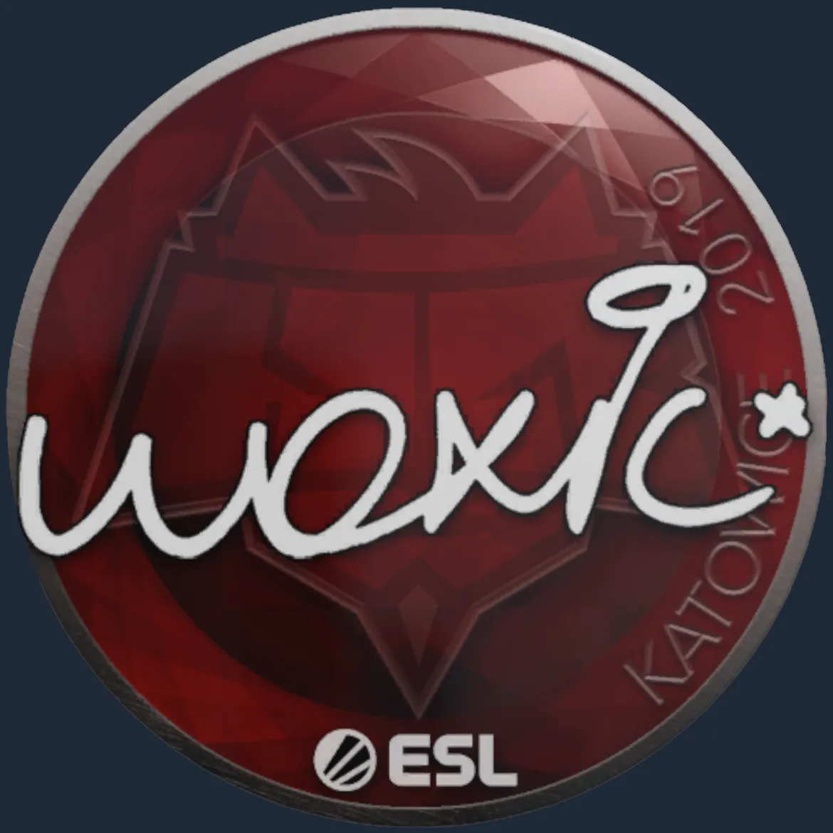 Sticker | woxic | Katowice 2019