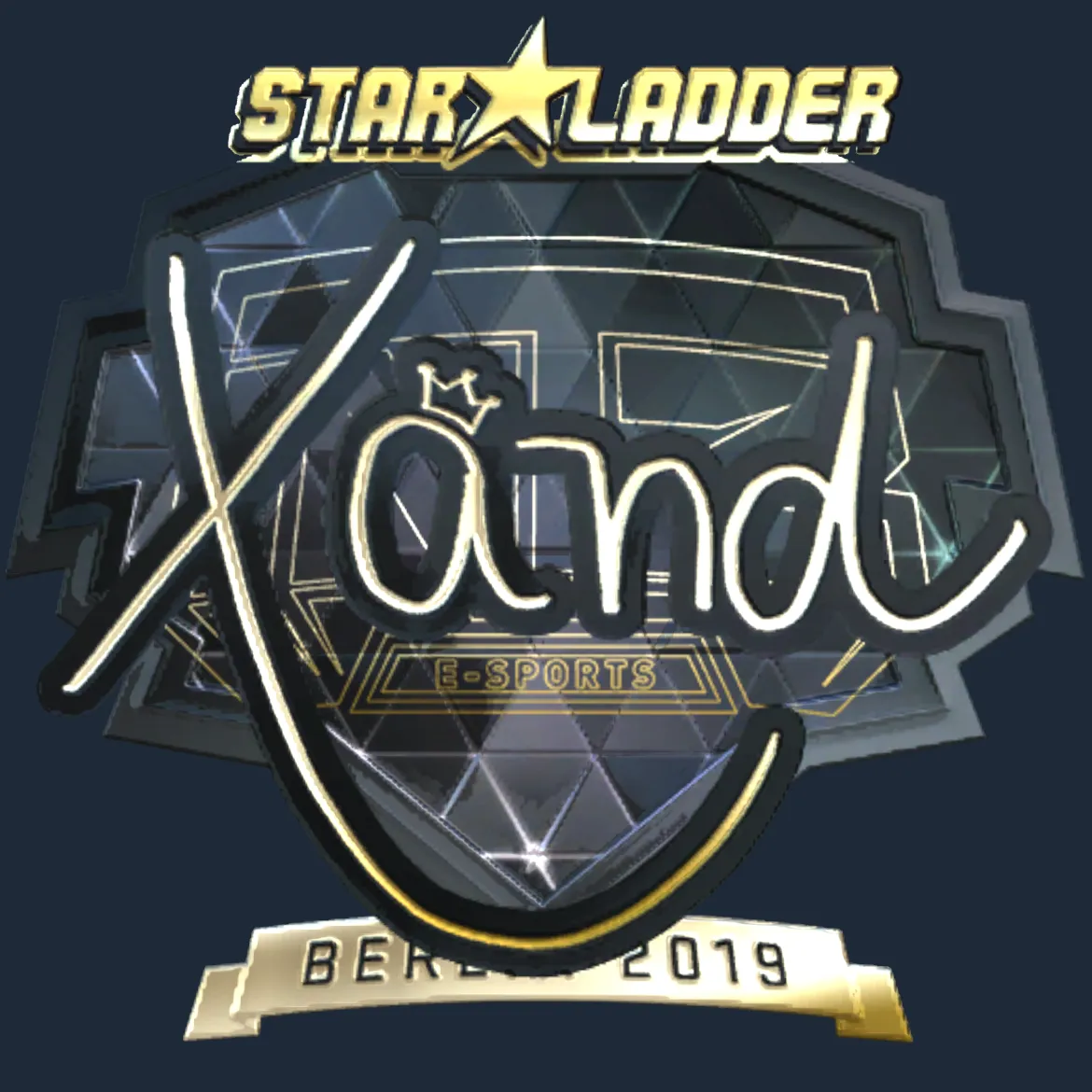 Sticker | xand (Gold) | Berlin 2019