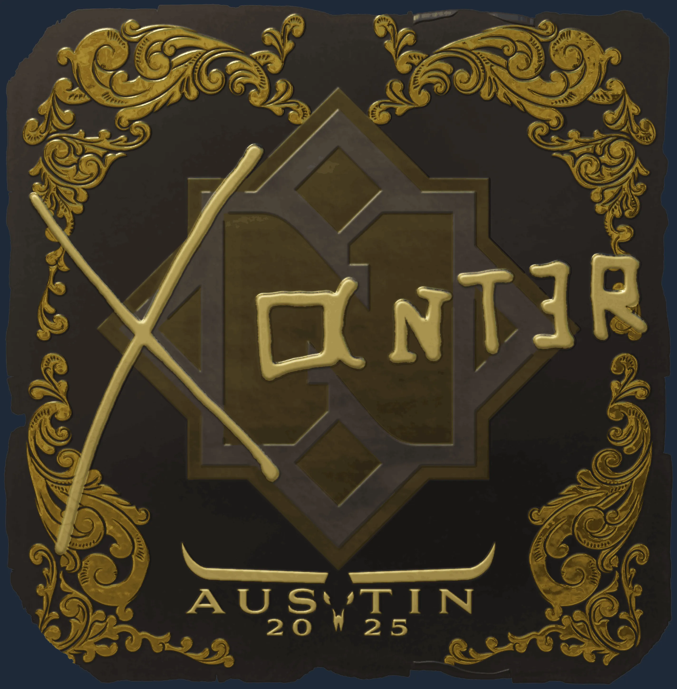 Sticker | Xant3r (Gold) | Austin 2025