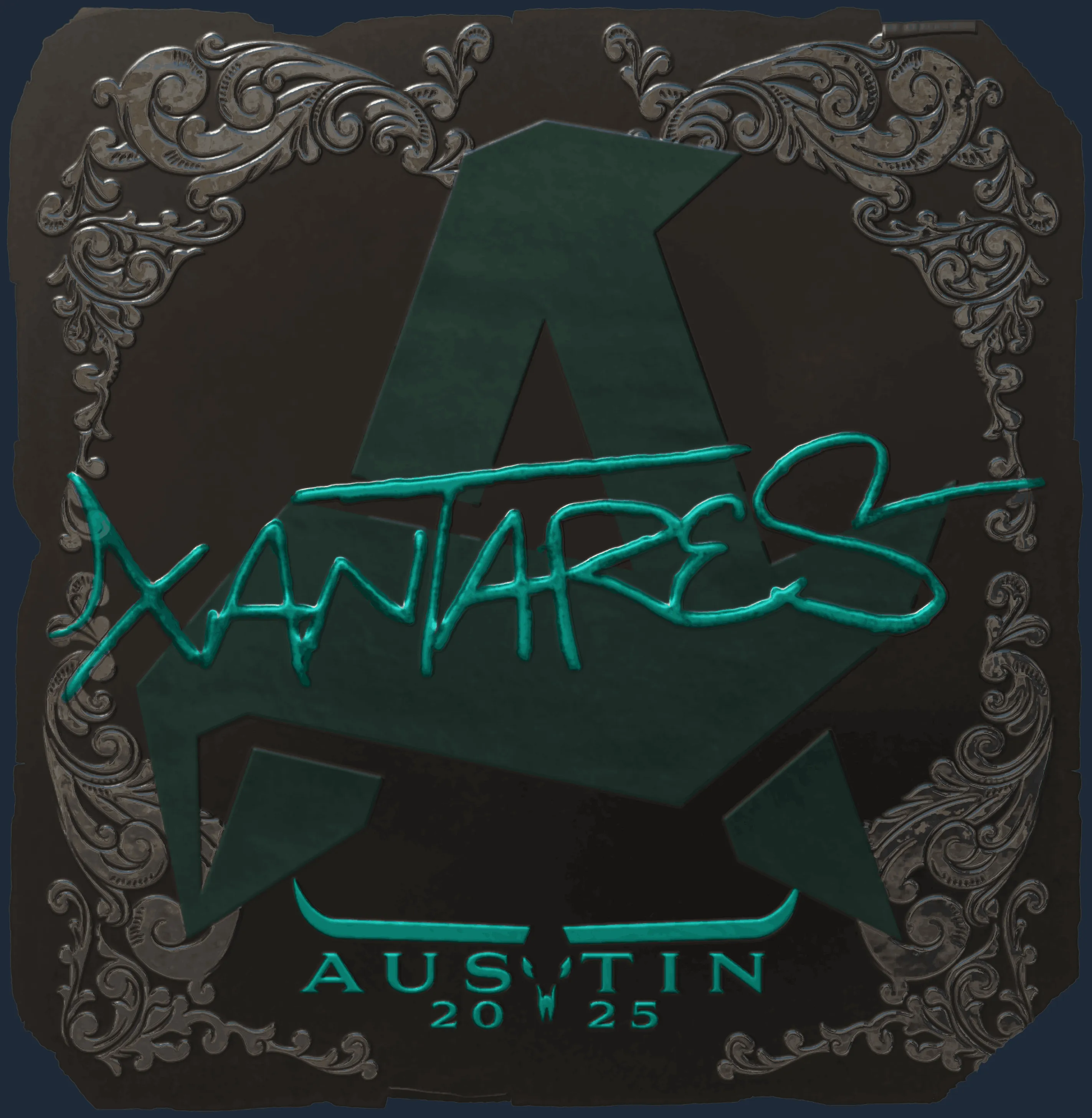 Sticker | XANTARES (Foil) | Austin 2025