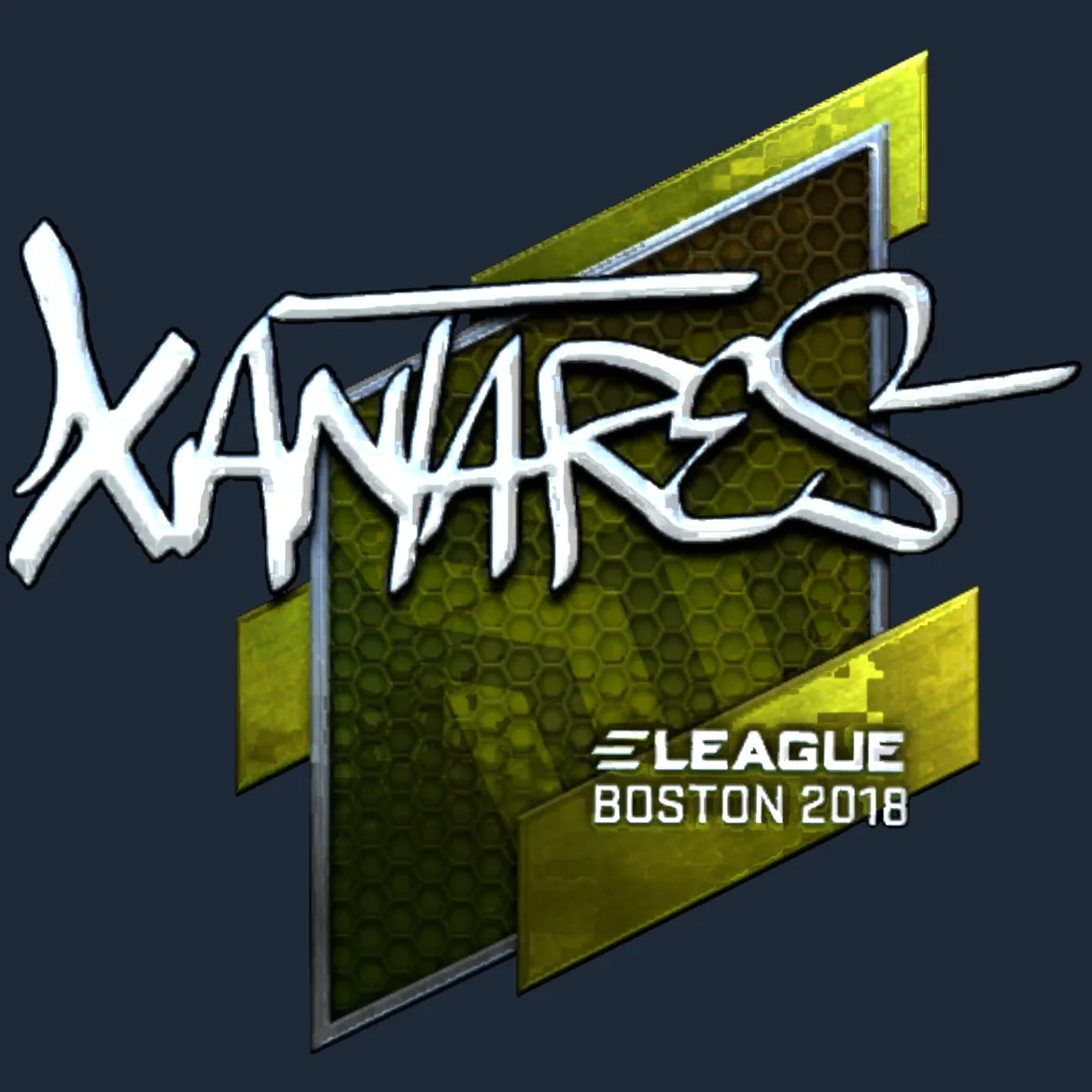 Sticker | XANTARES (Foil) | Boston 2018
