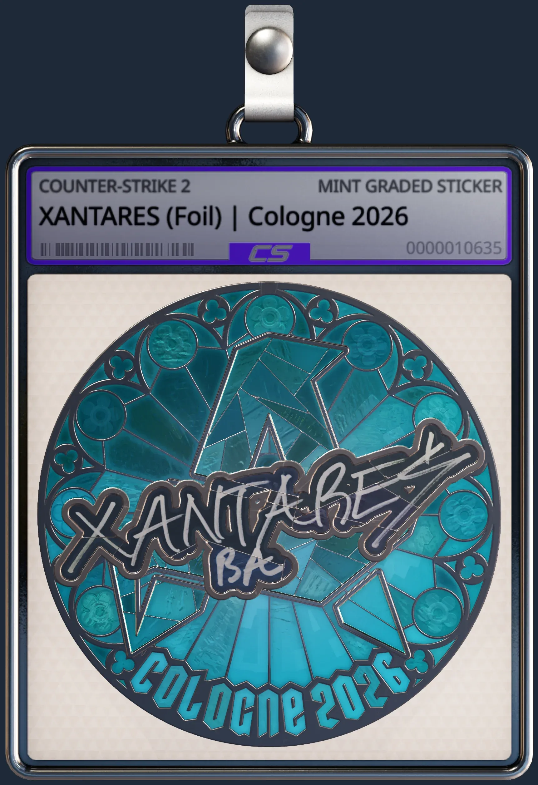 Sticker | XANTARES (Foil) | Cologne 2026 Sticker | XANTARES (Foil) | Cologne 2026