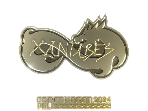 Sticker | XANTARES (Gold) | Copenhagen 2024