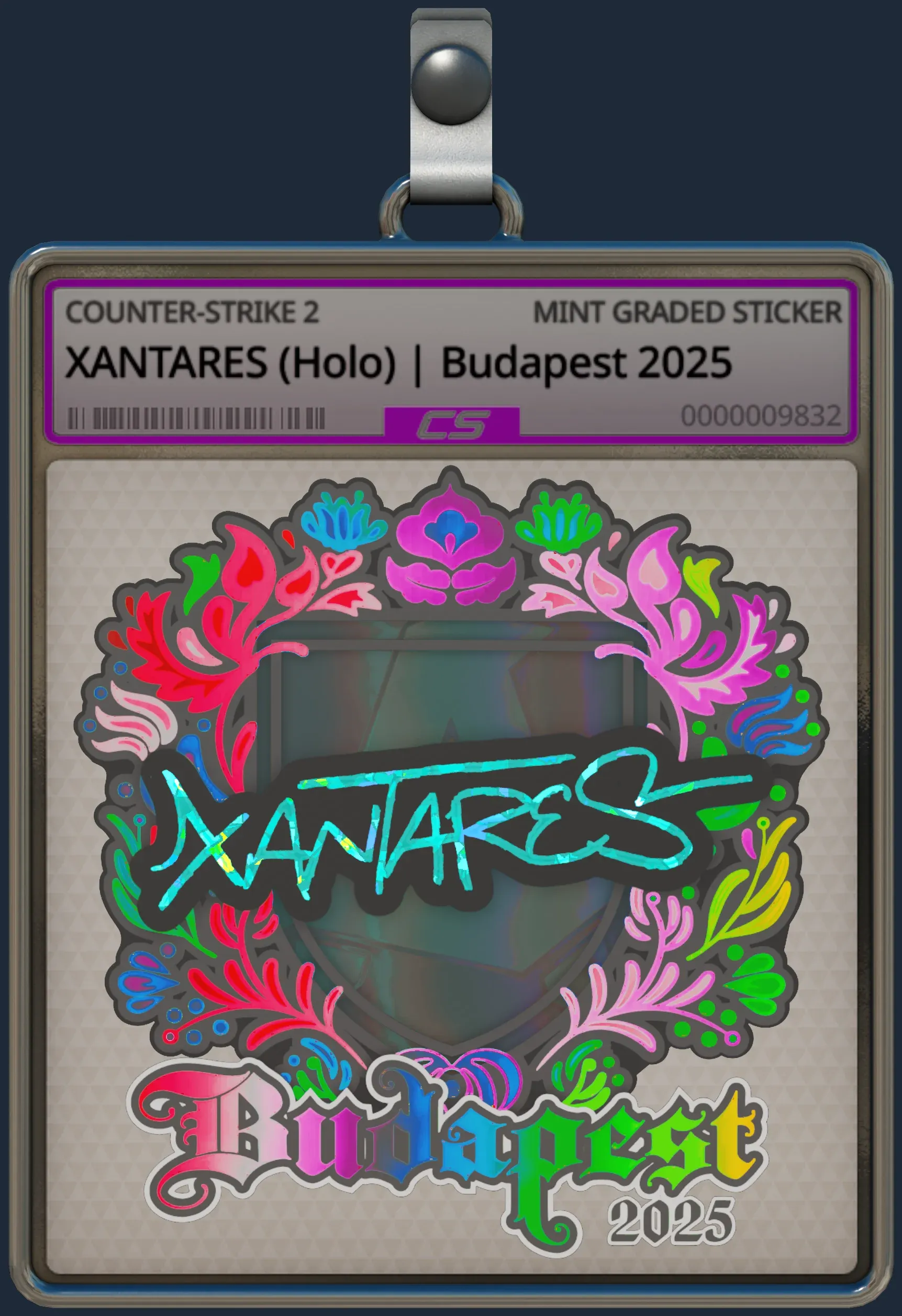 Sticker | XANTARES (Holo) | Budapest 2025