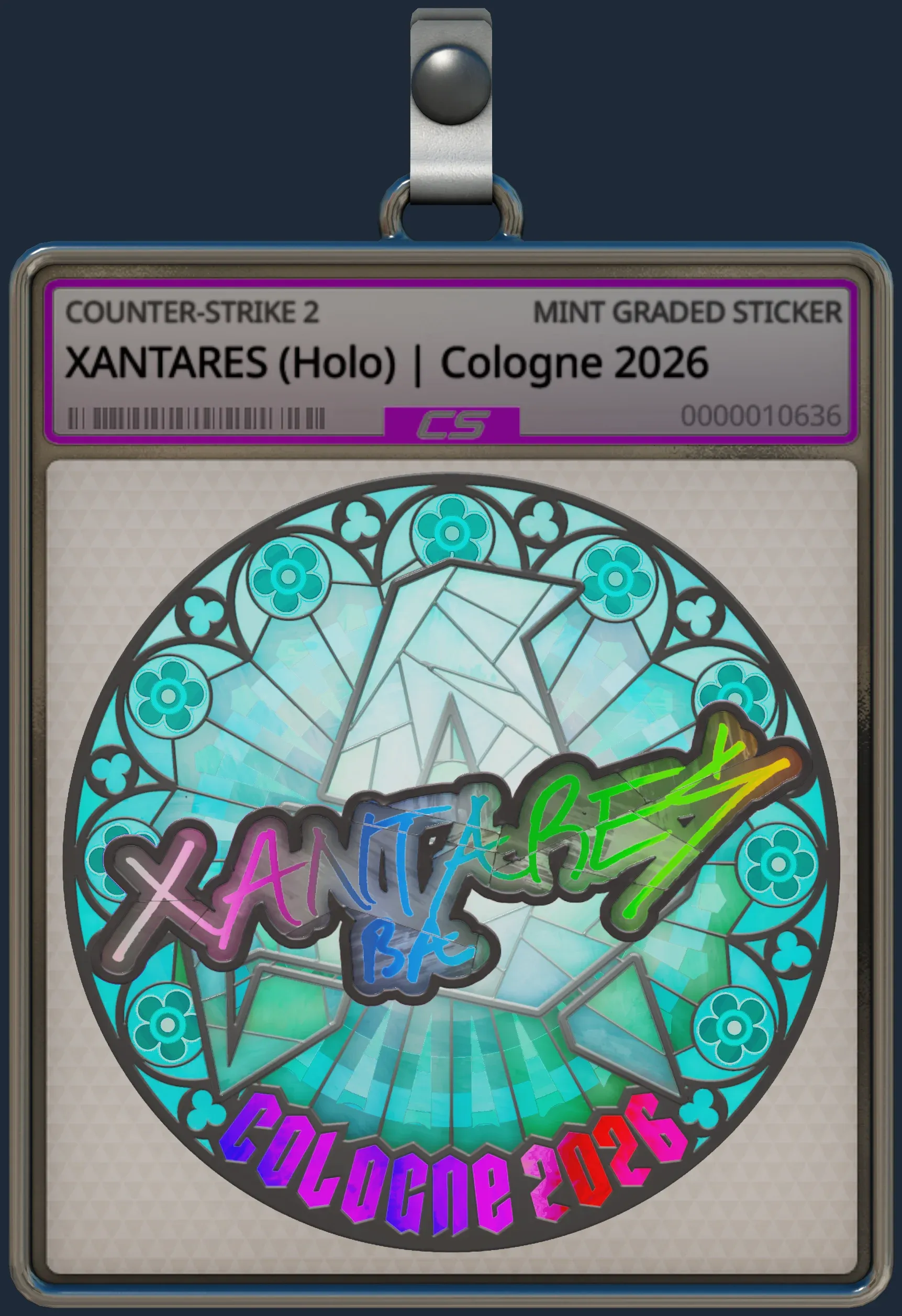 Sticker | XANTARES (Holo) | Cologne 2026