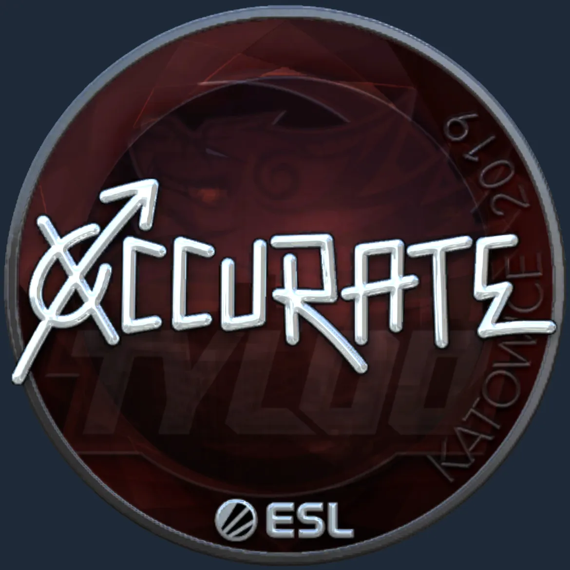 Sticker | xccurate (Foil) | Katowice 2019
