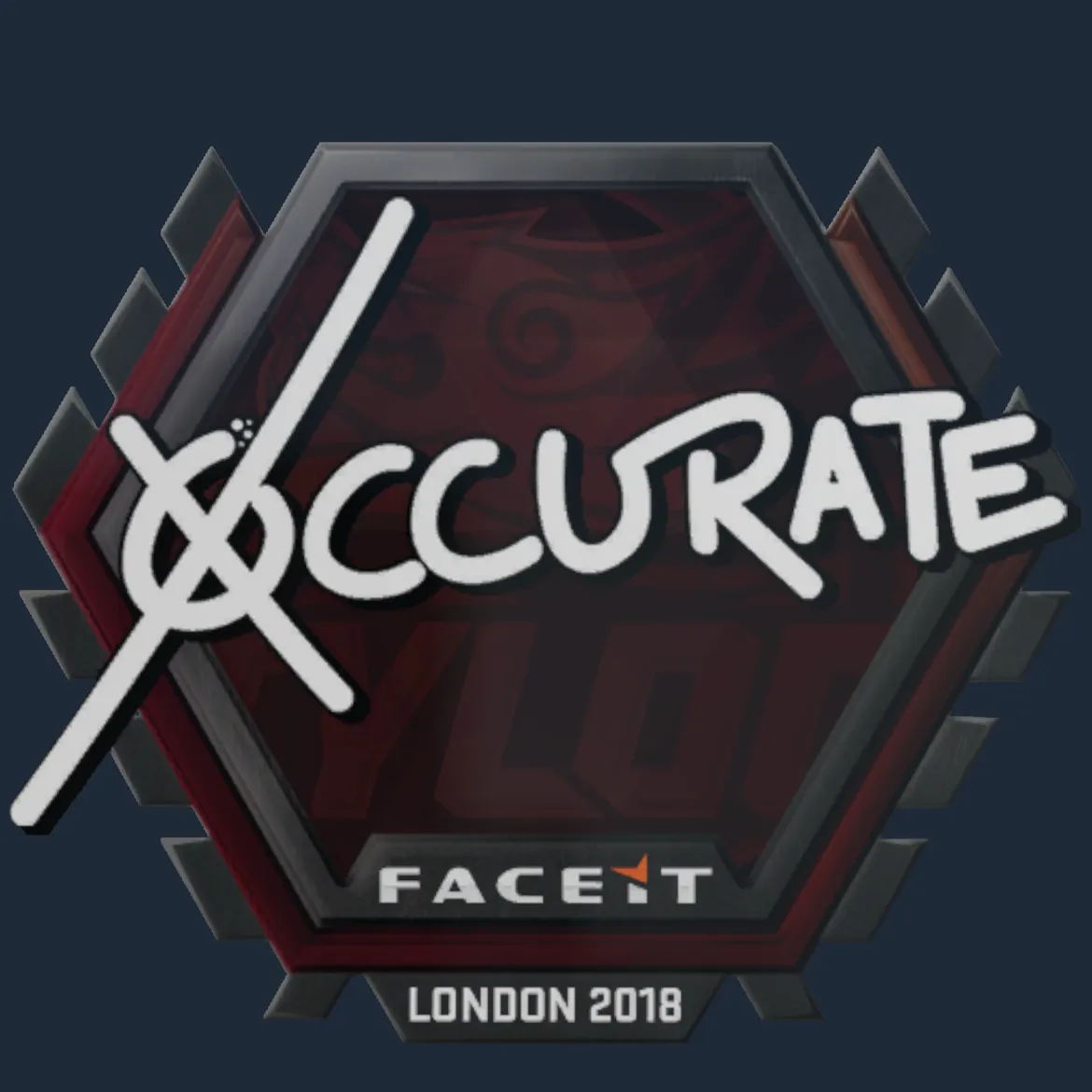 Sticker | xccurate | London 2018