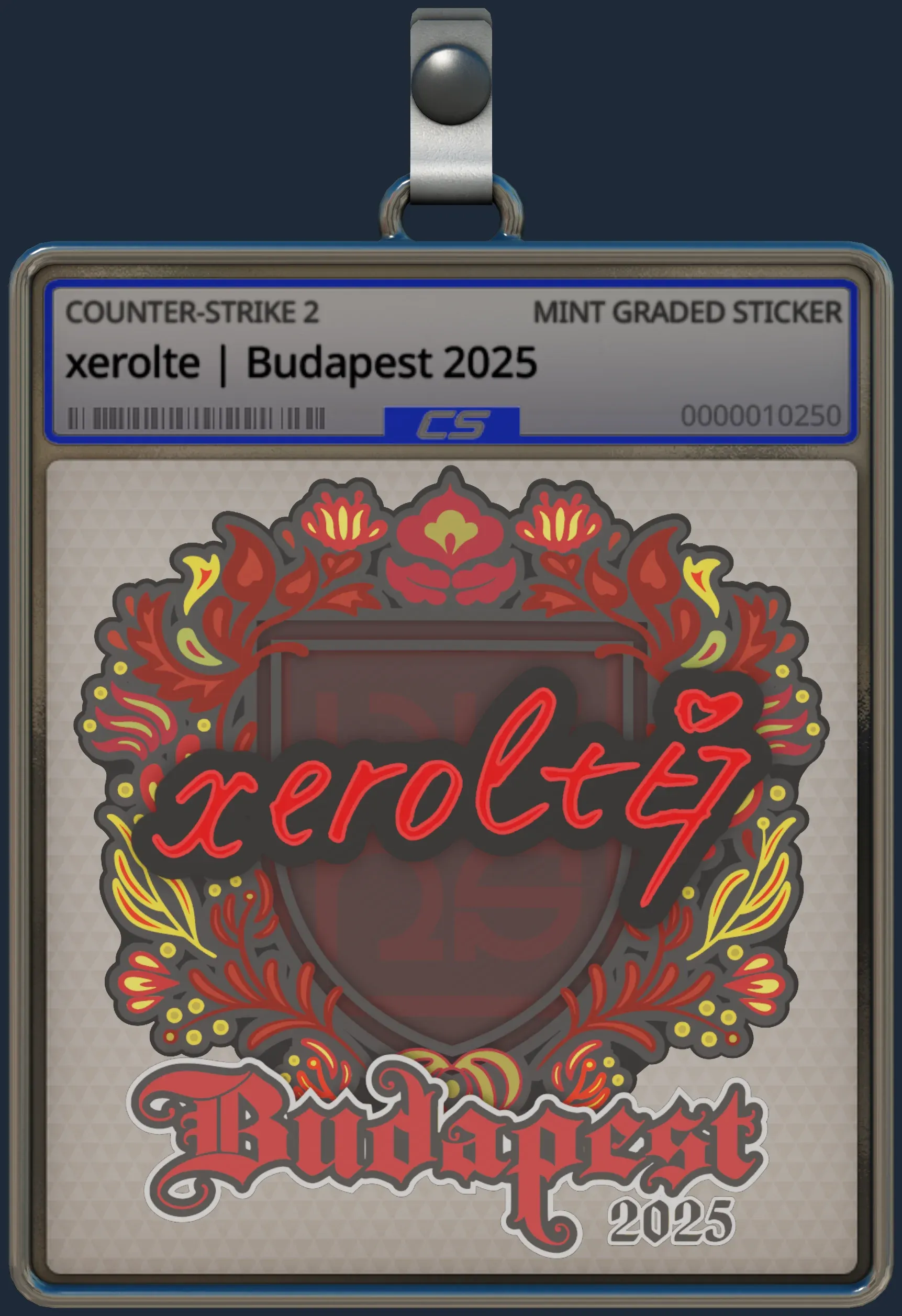 Sticker | xerolte | Budapest 2025