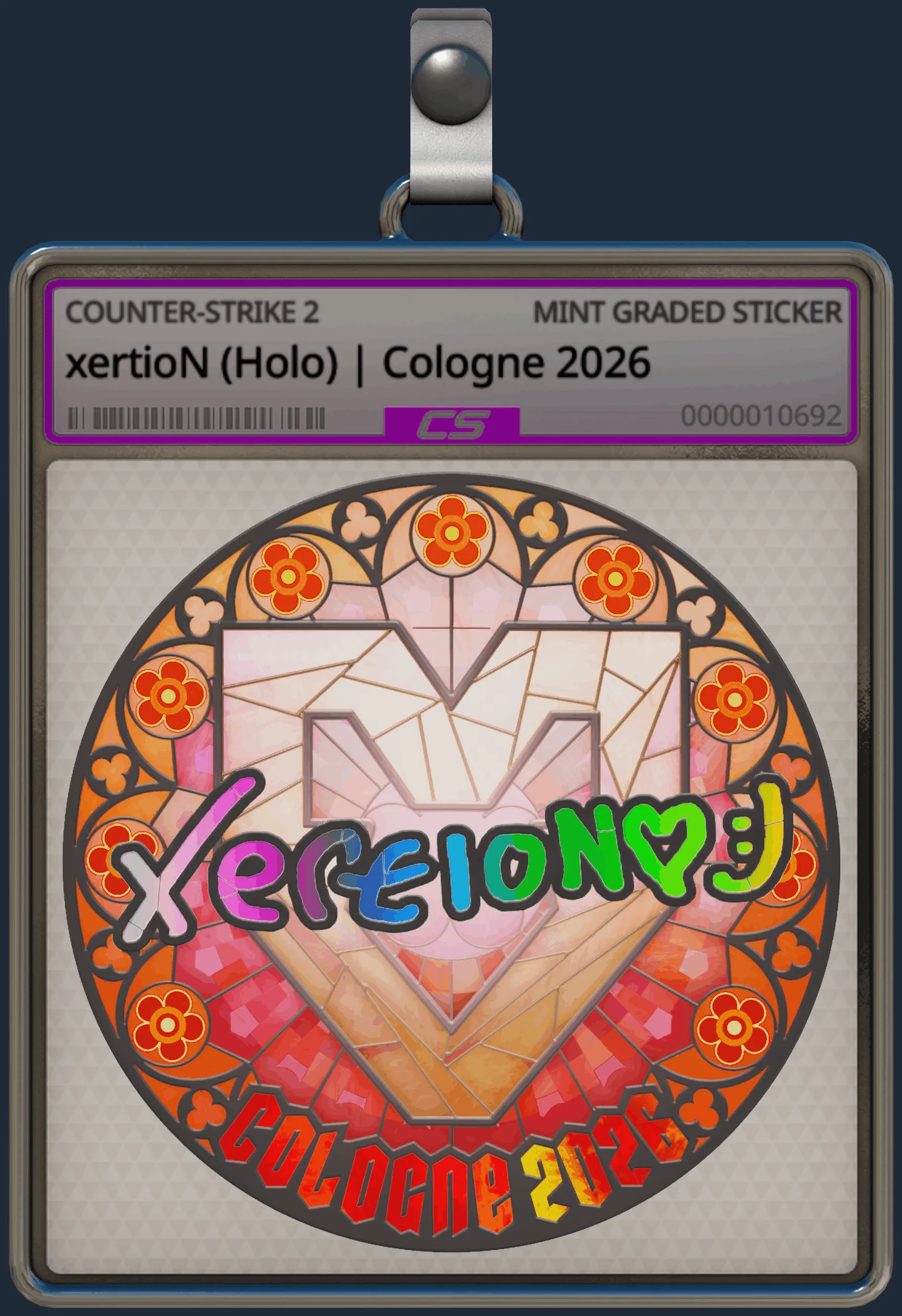 Sticker | xertioN (Holo) | Cologne 2026