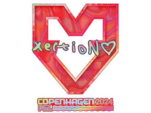 Sticker | xertioN (Holo) | Copenhagen 2024