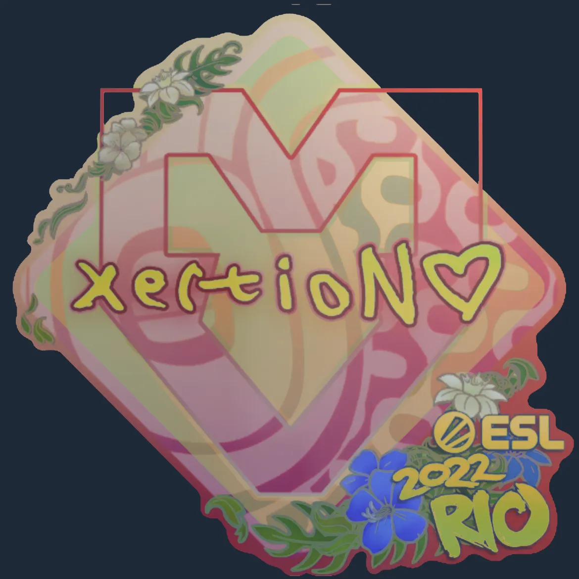 Sticker | xertioN (Holo) | Rio 2022