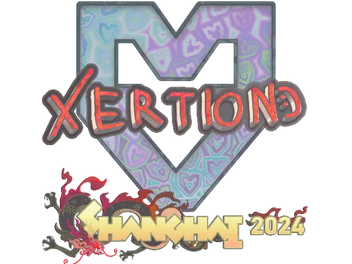 Sticker | xertioN (Holo) | Shanghai 2024