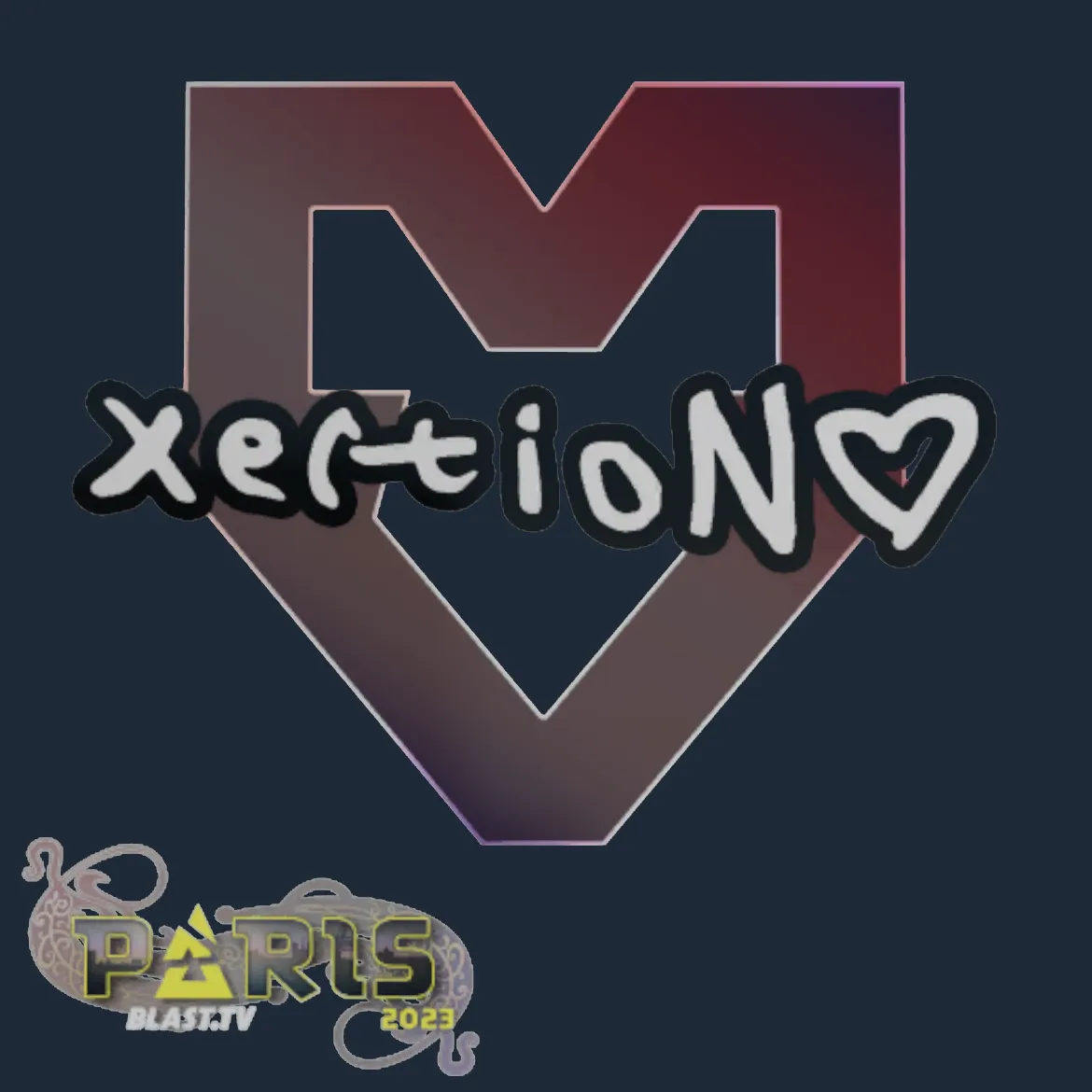Sticker | xertioN | Paris 2023