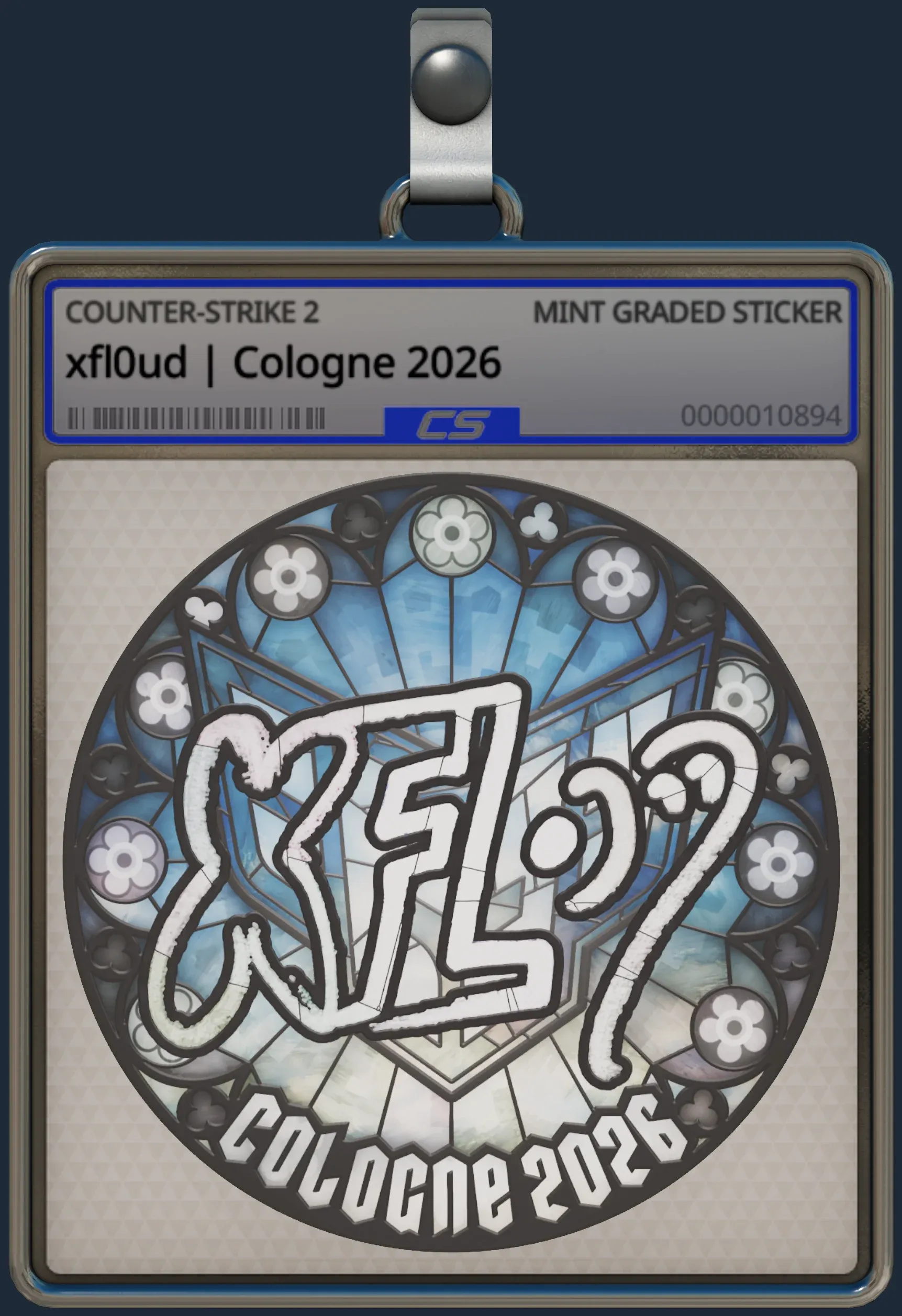Sticker | xfl0ud | Cologne 2026