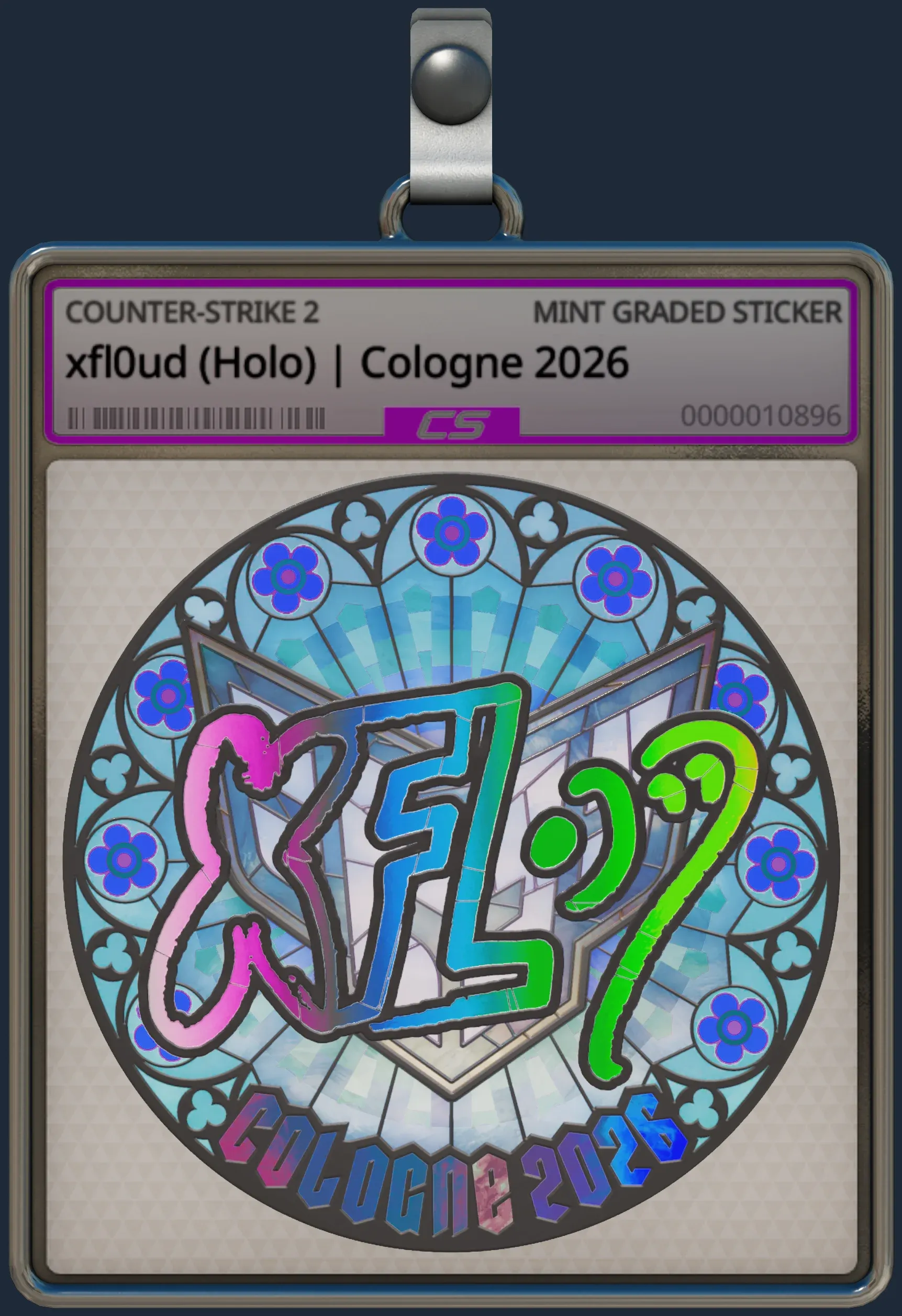 Sticker | xfl0ud (Holo) | Cologne 2026