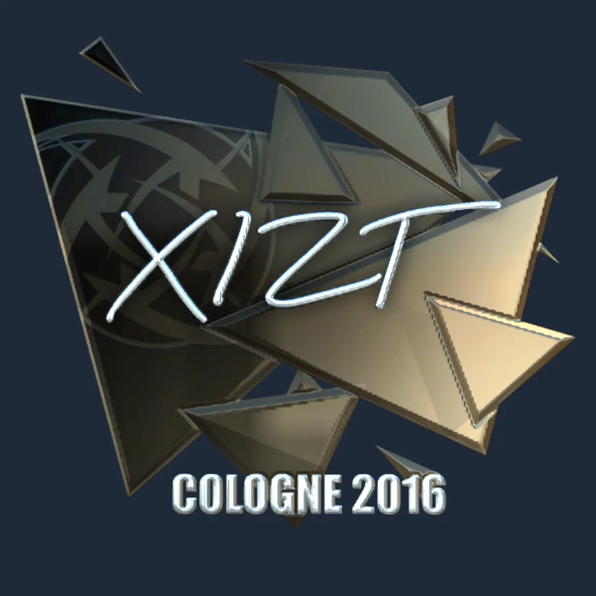 Sticker | Xizt (Foil) | Cologne 2016