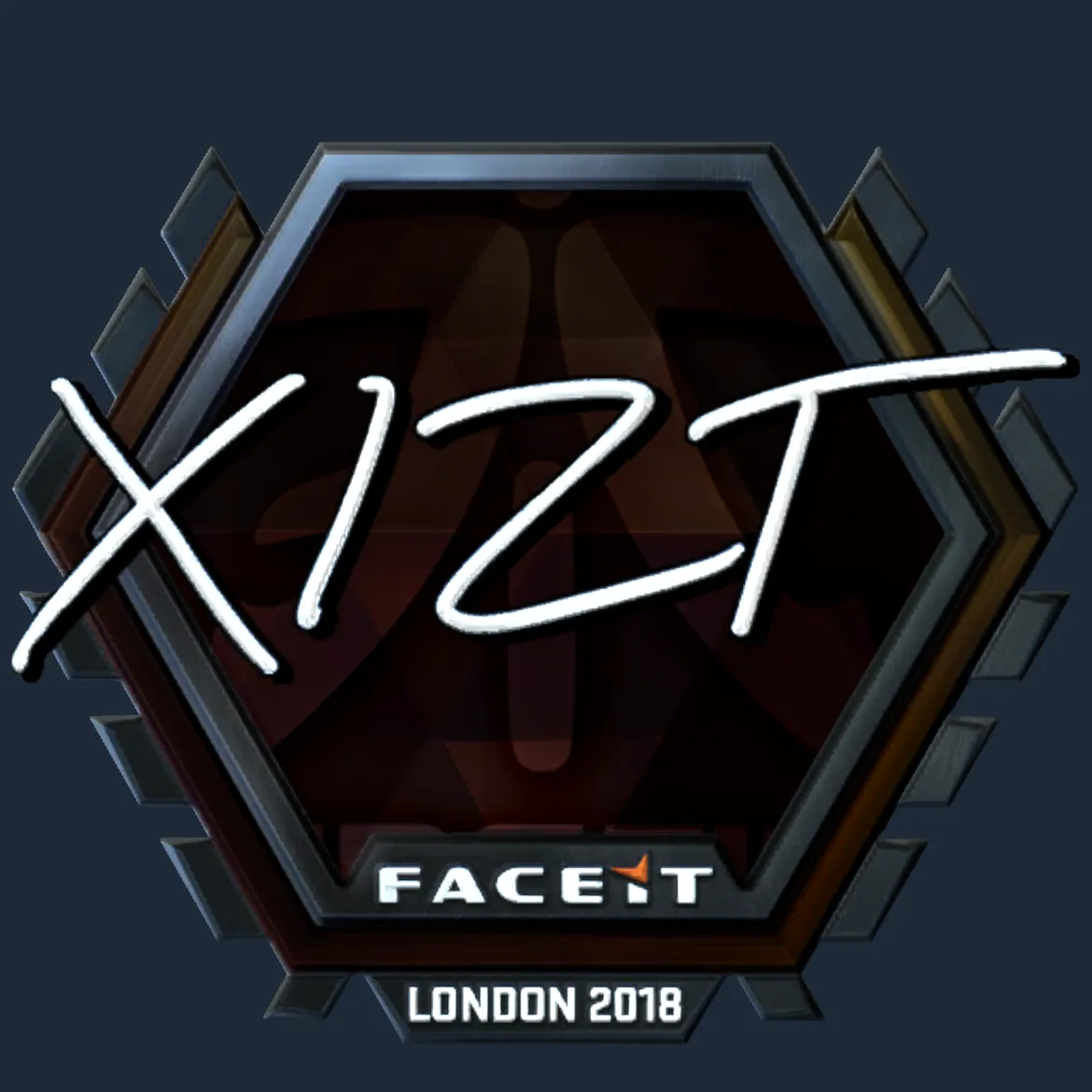 Sticker | Xizt (Foil) | London 2018
