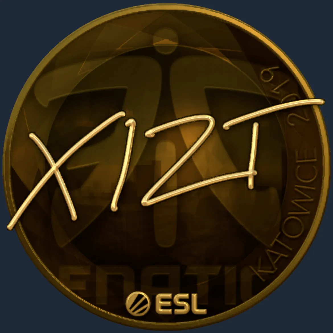 Sticker | Xizt (Gold) | Katowice 2019