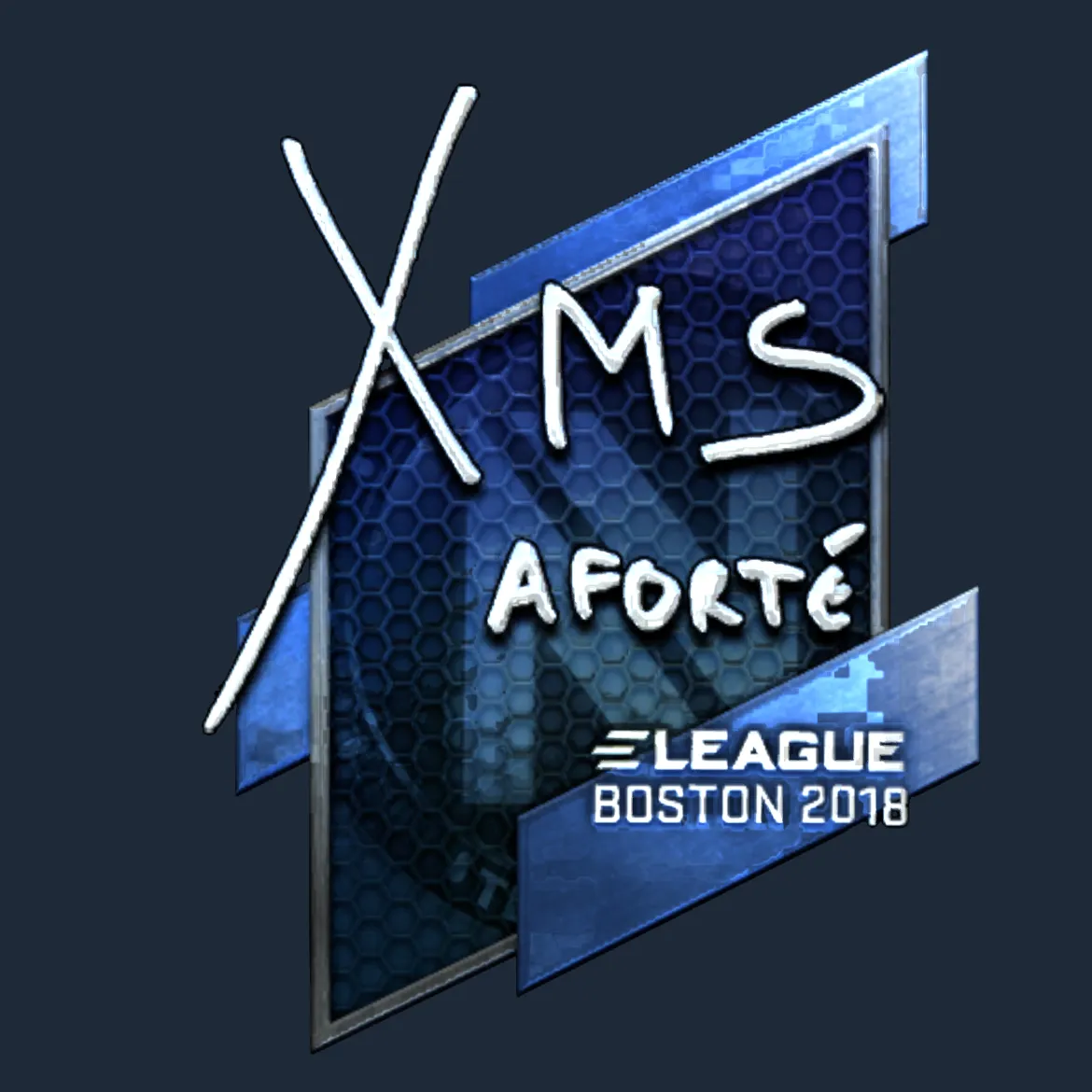 Sticker | xms (Foil) | Boston 2018
