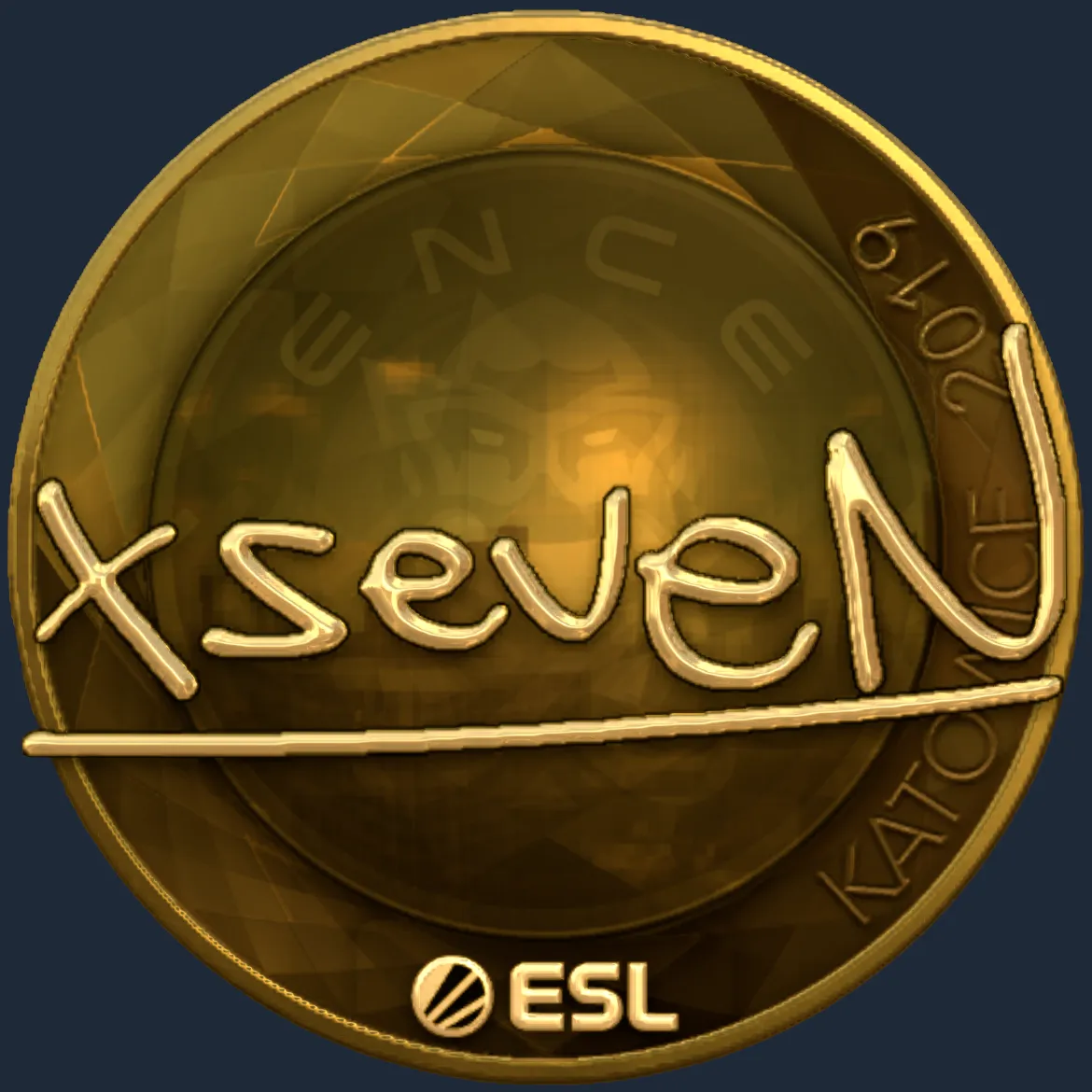 Sticker | xseveN (Gold) | Katowice 2019
