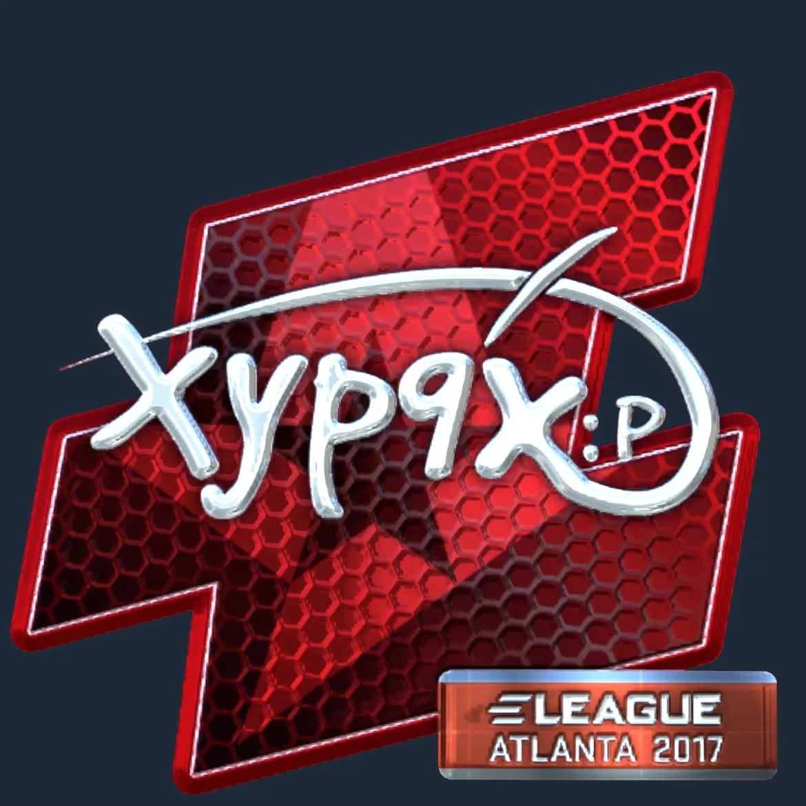 Sticker | Xyp9x (Foil) | Atlanta 2017