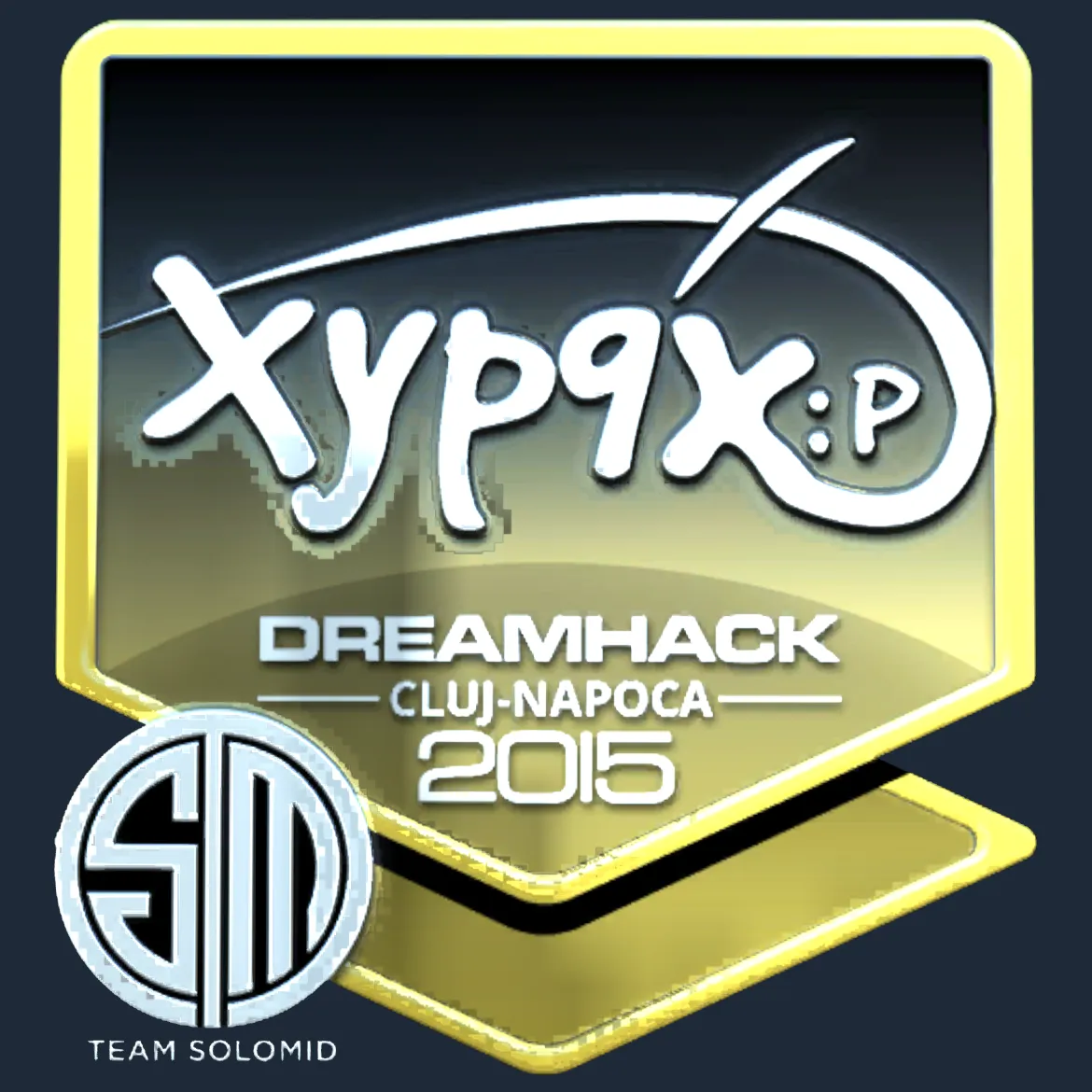 Sticker | Xyp9x (Foil) | Cluj-Napoca 2015