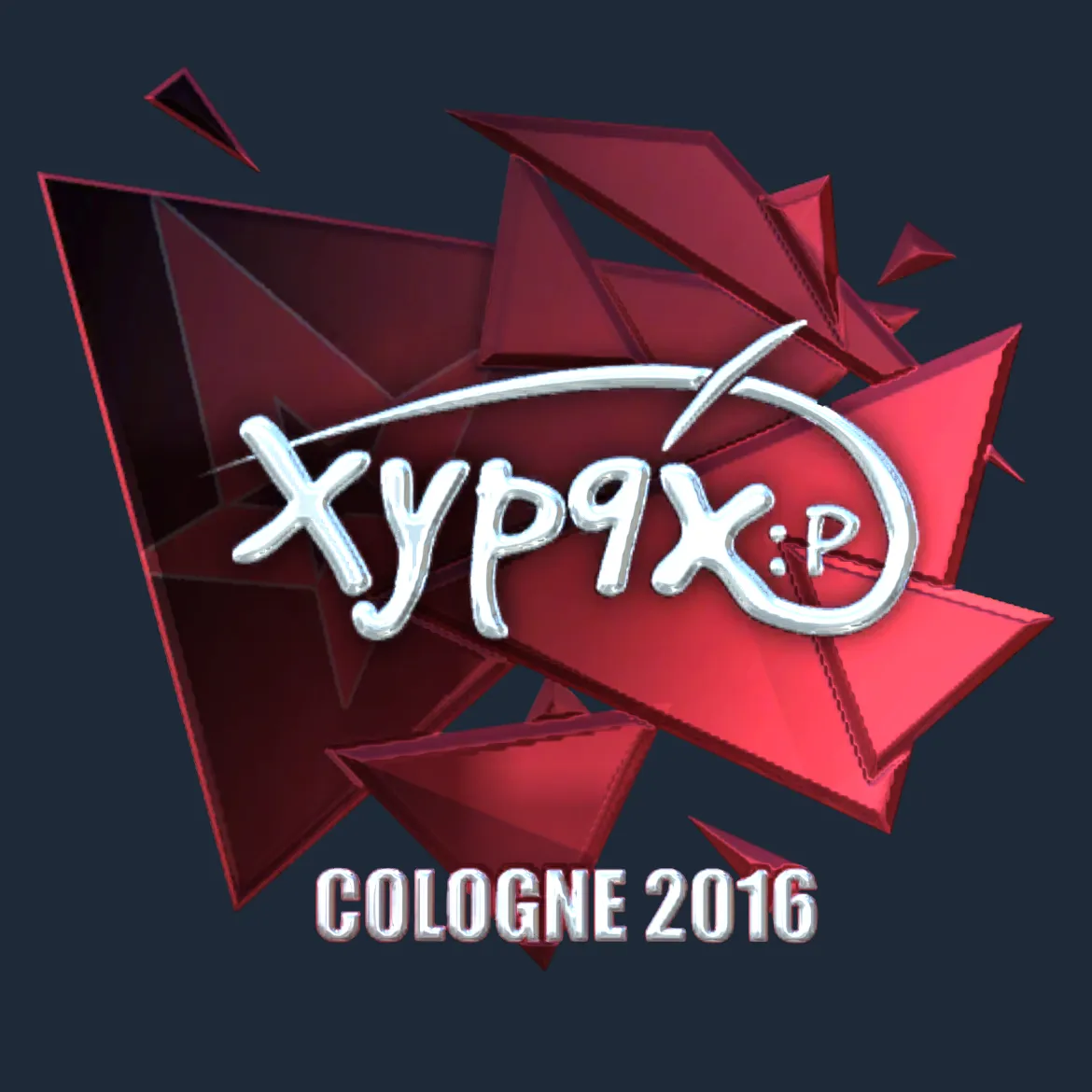 Sticker | Xyp9x (Foil) | Cologne 2016