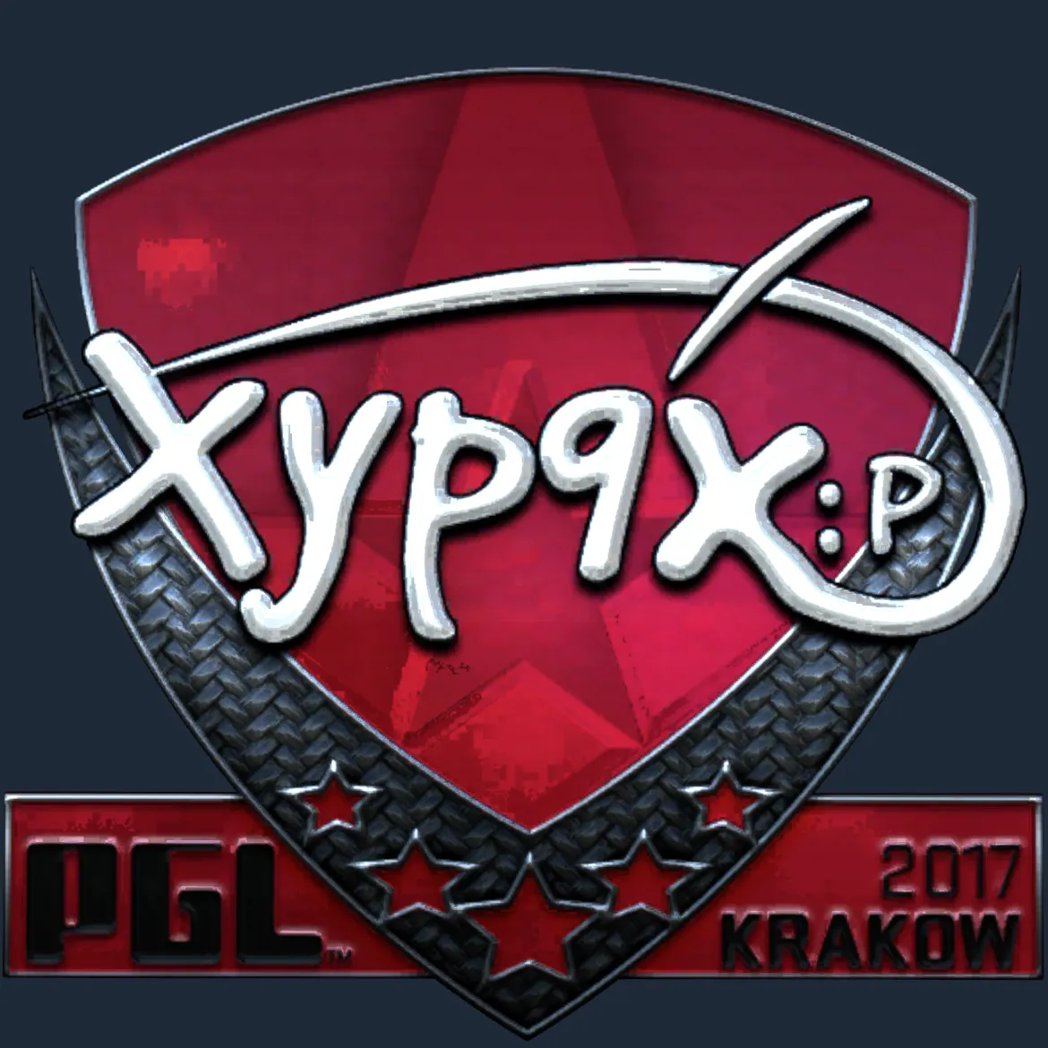 Sticker | Xyp9x (Foil) | Krakow 2017