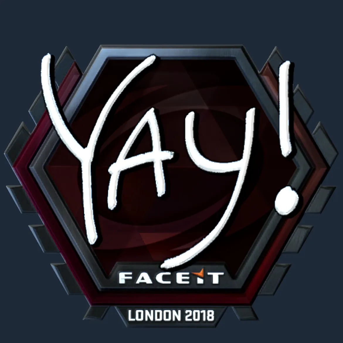 Sticker | yay (Foil) | London 2018