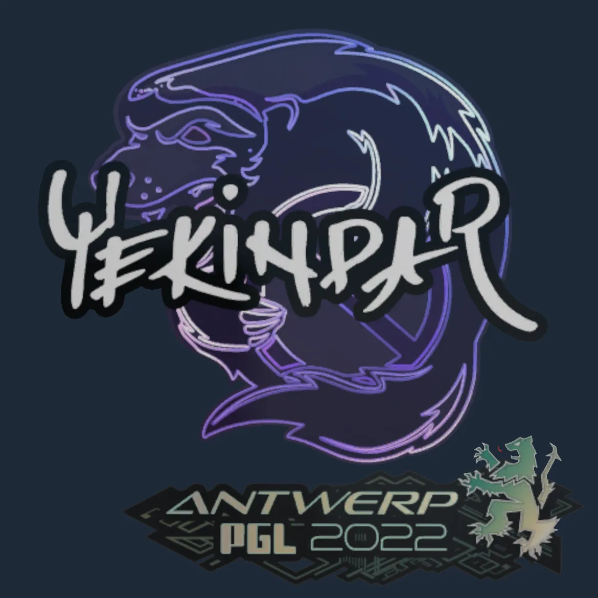Sticker | YEKINDAR | Antwerp 2022