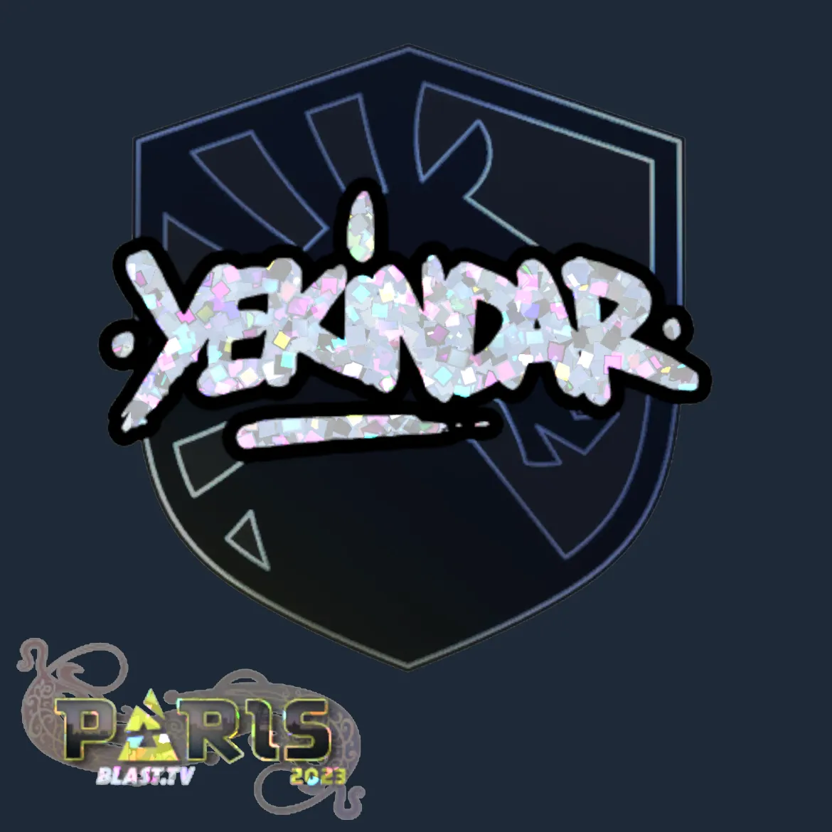 Sticker | YEKINDAR (Glitter) | Paris 2023