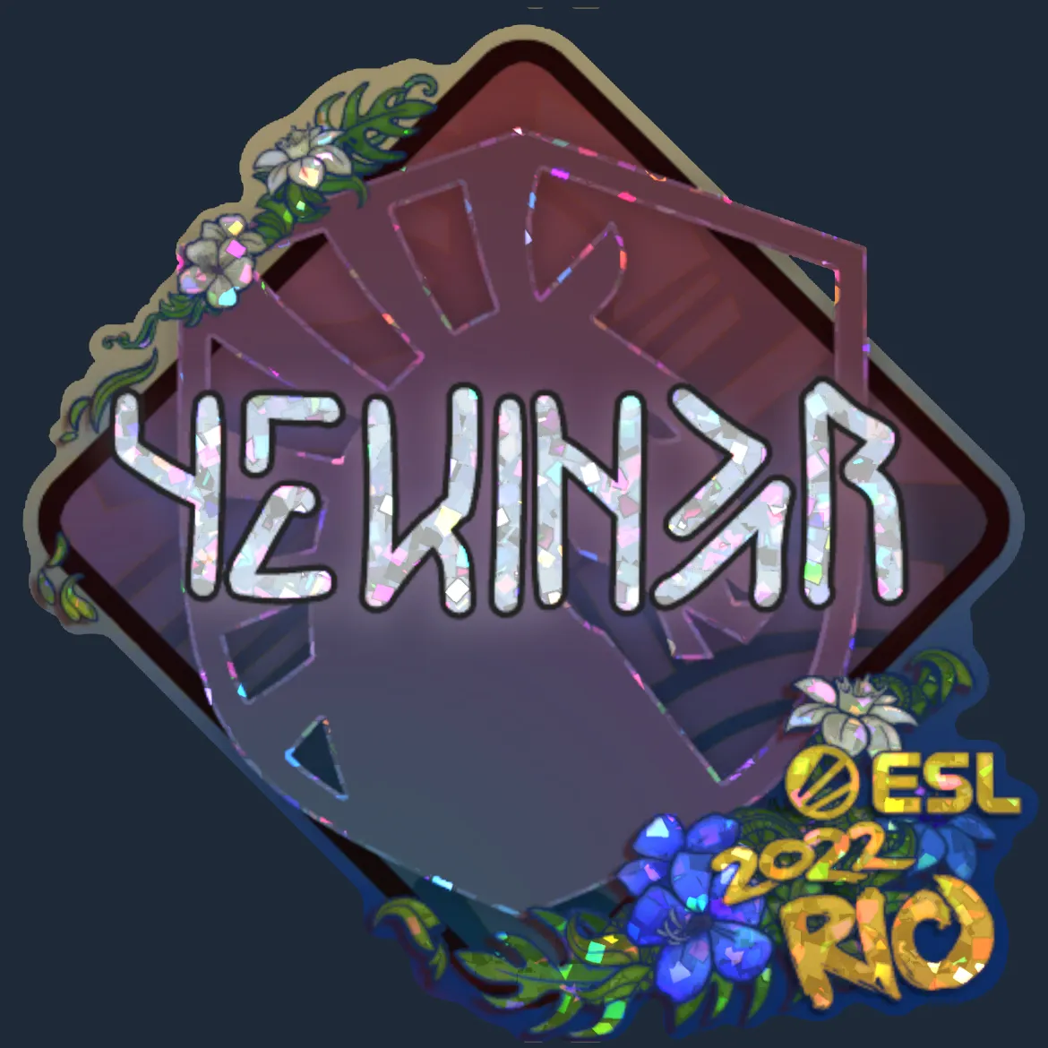 Sticker | YEKINDAR (Glitter) | Rio 2022