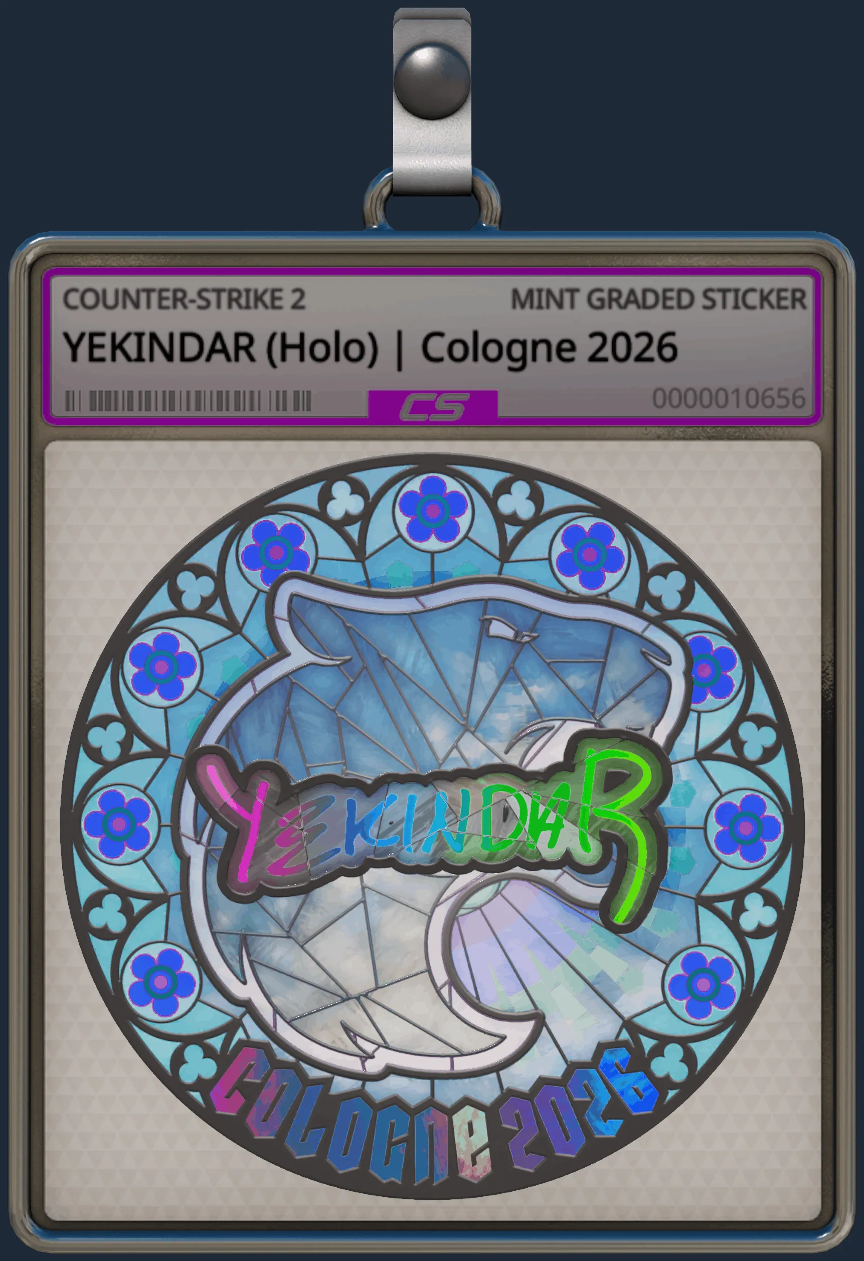 Sticker | YEKINDAR (Holo) | Cologne 2026