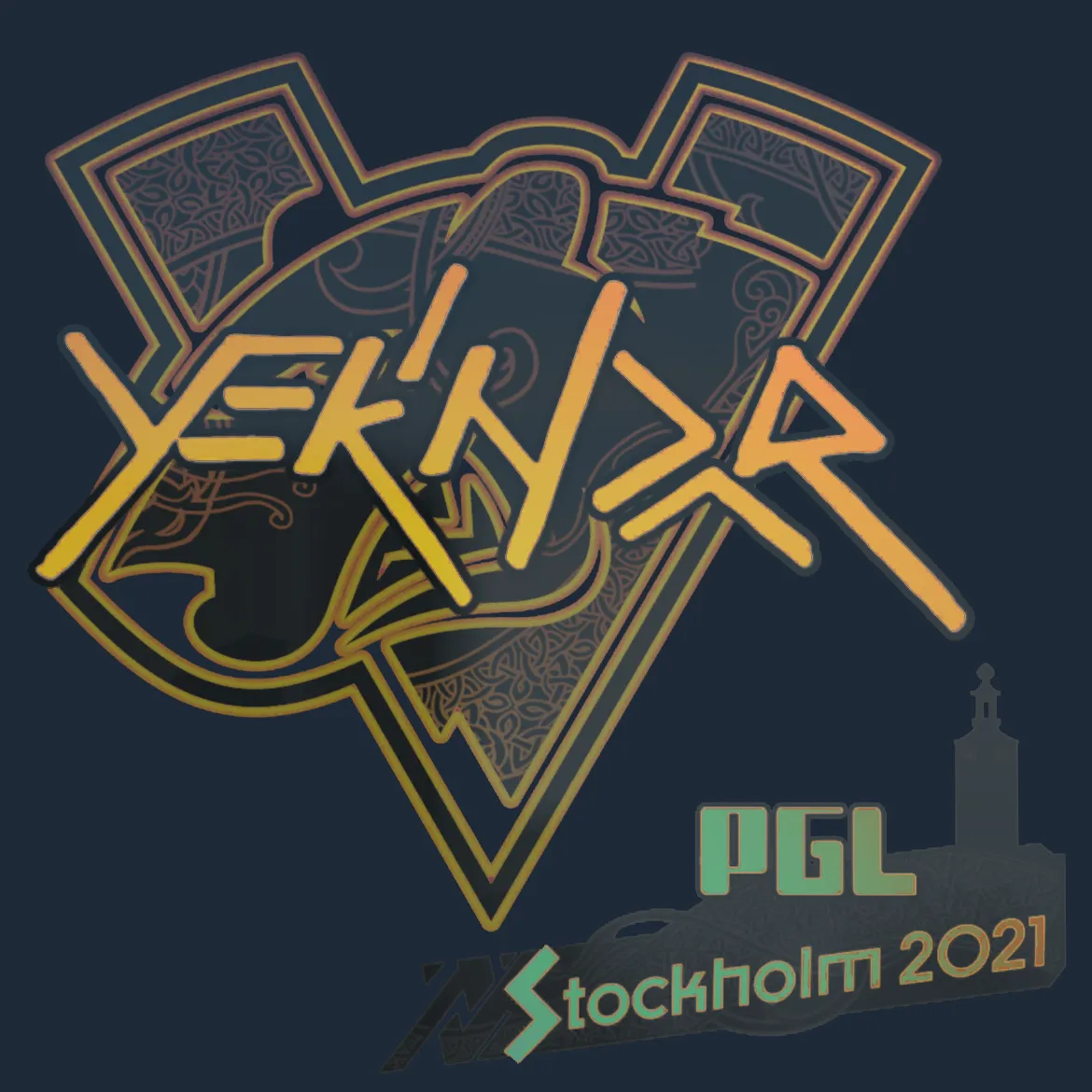 Sticker | YEKINDAR (Holo) | Stockholm 2021
