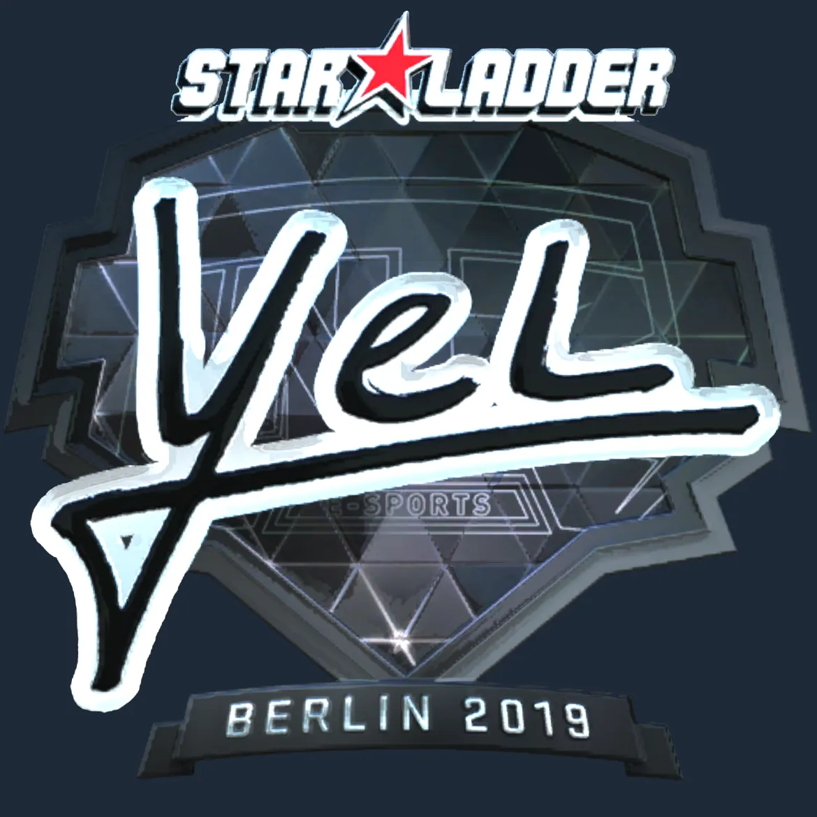 Sticker | yel (Foil) | Berlin 2019