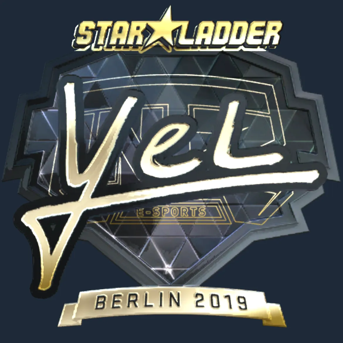 Sticker | yel (Gold) | Berlin 2019