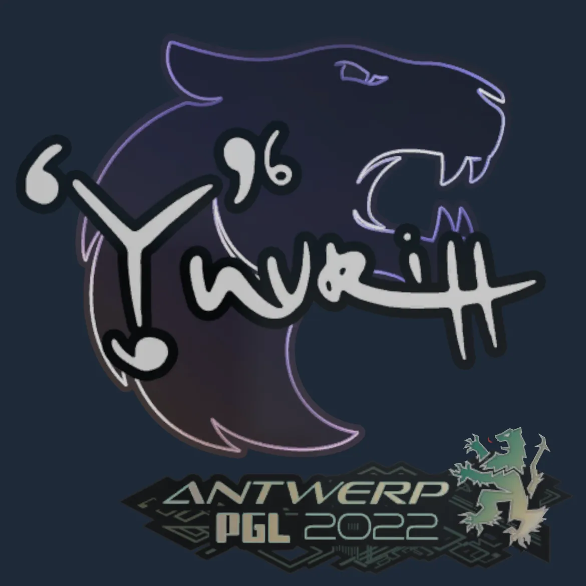 Sticker | yuurih | Antwerp 2022