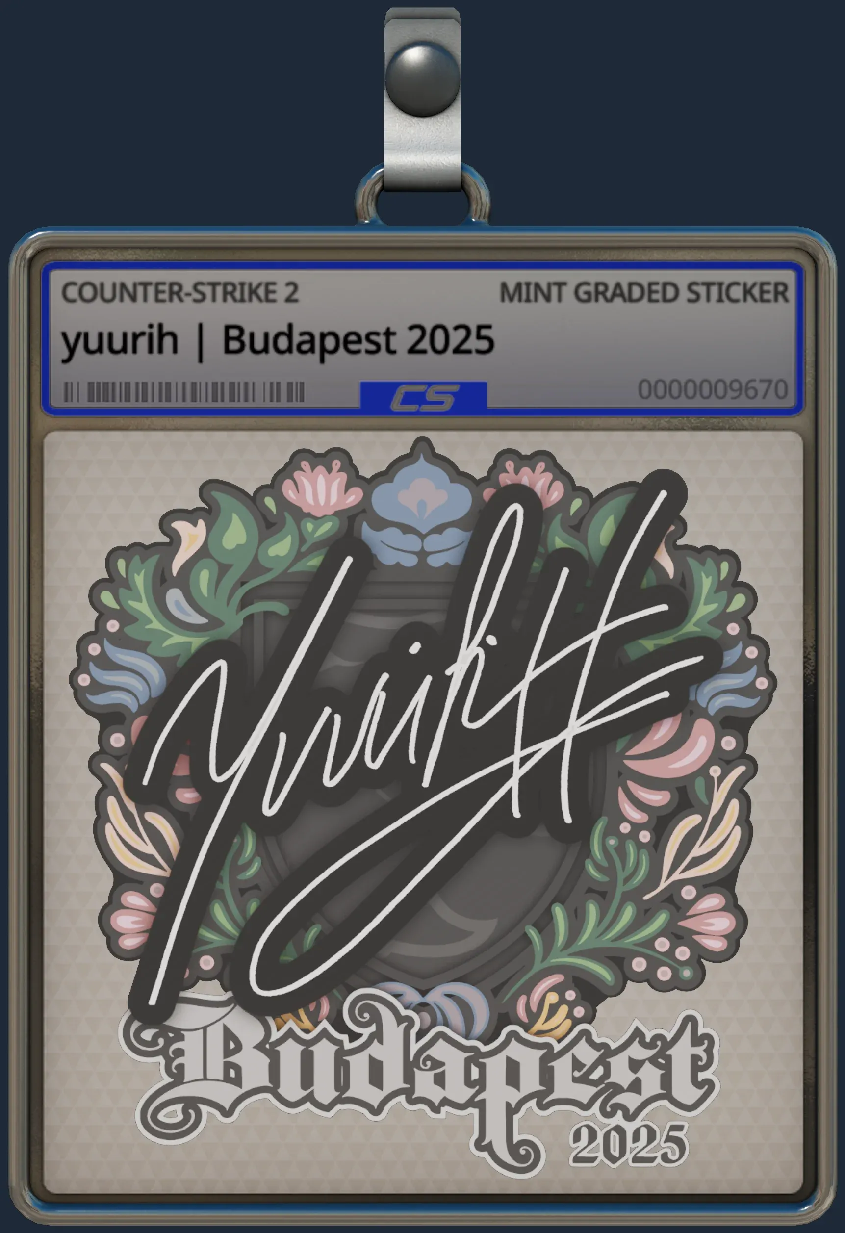Sticker | yuurih | Budapest 2025 Sticker | yuurih | Budapest 2025