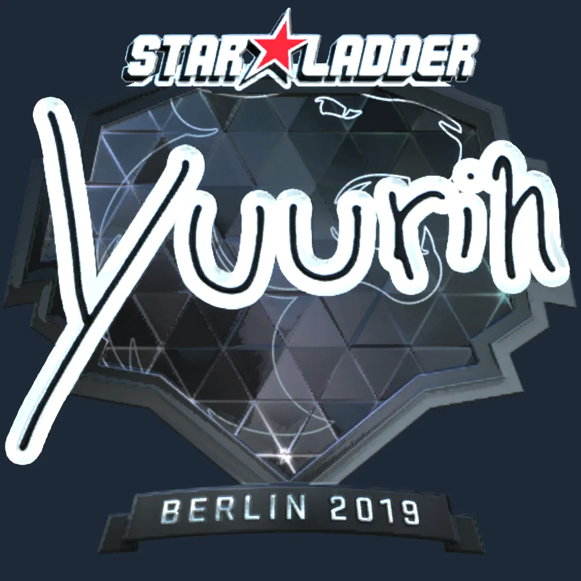 Sticker | yuurih (Foil) | Berlin 2019