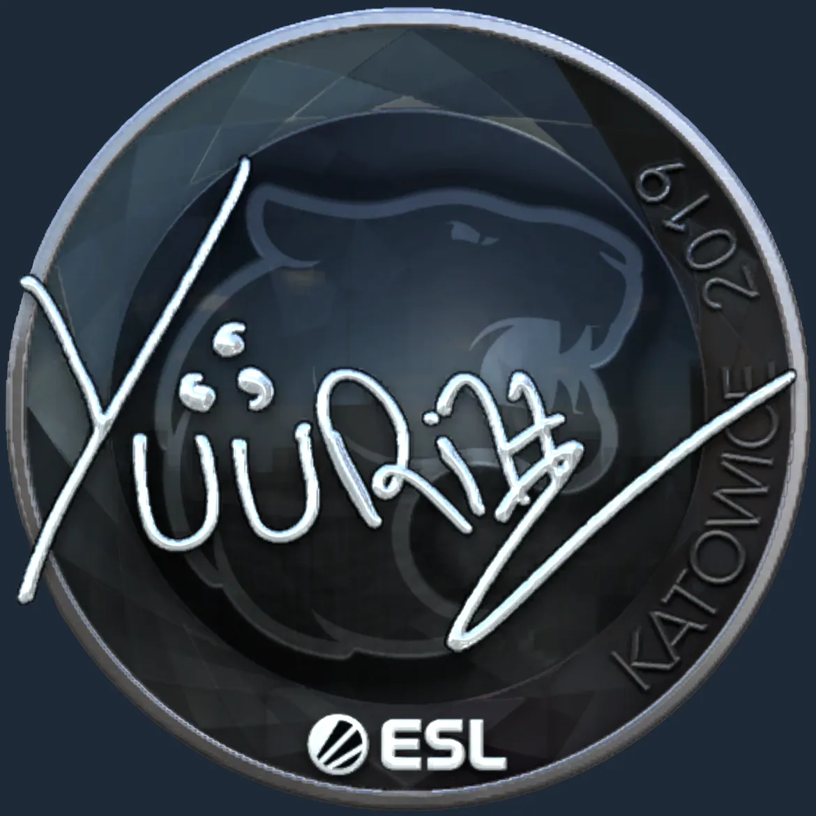 Sticker | yuurih (Foil) | Katowice 2019