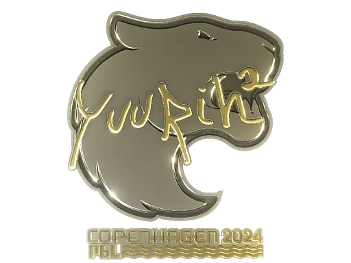 Sticker | yuurih (Gold) | Copenhagen 2024