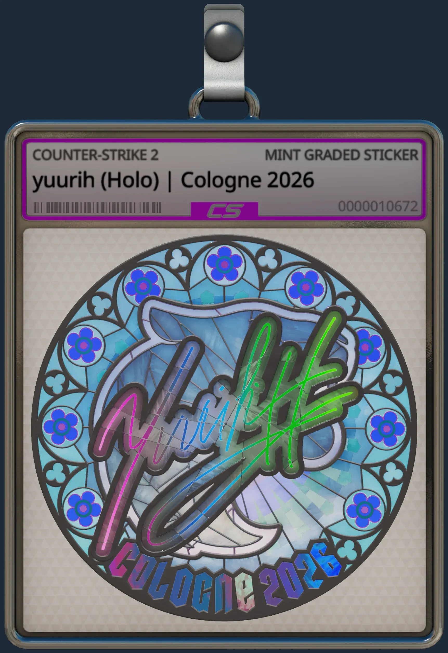 Sticker | yuurih (Holo) | Cologne 2026 Sticker | yuurih (Holo) | Cologne 2026