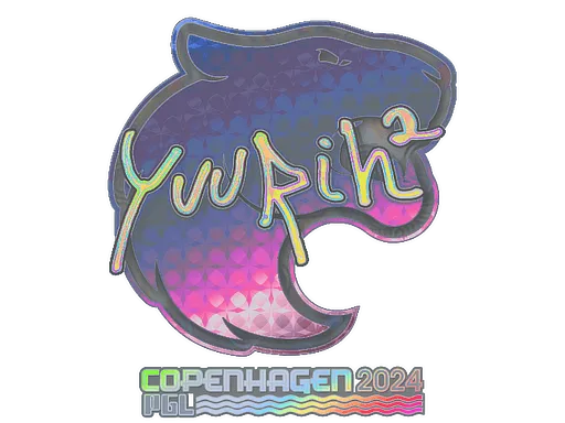 Sticker | yuurih (Holo) | Copenhagen 2024
