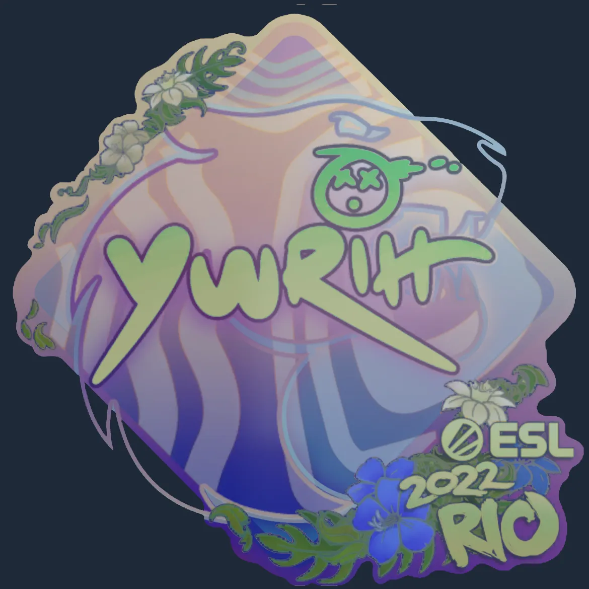 Sticker | yuurih (Holo) | Rio 2022